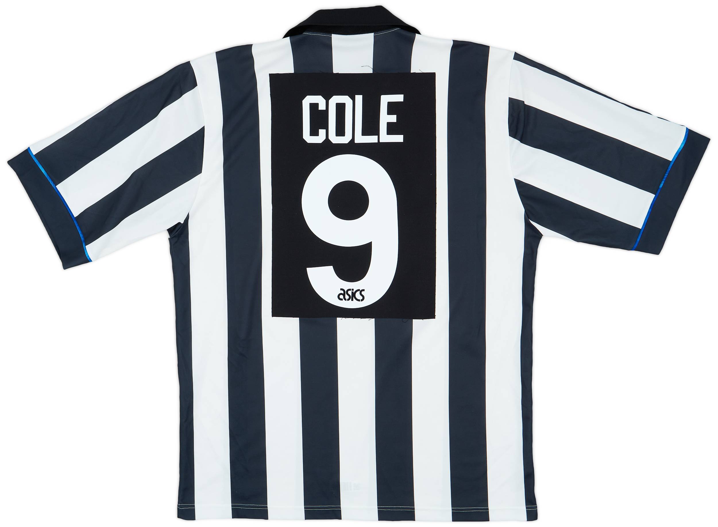 1993-95 Newcastle Home Shirt Cole #9 - 8/10 - (XL)