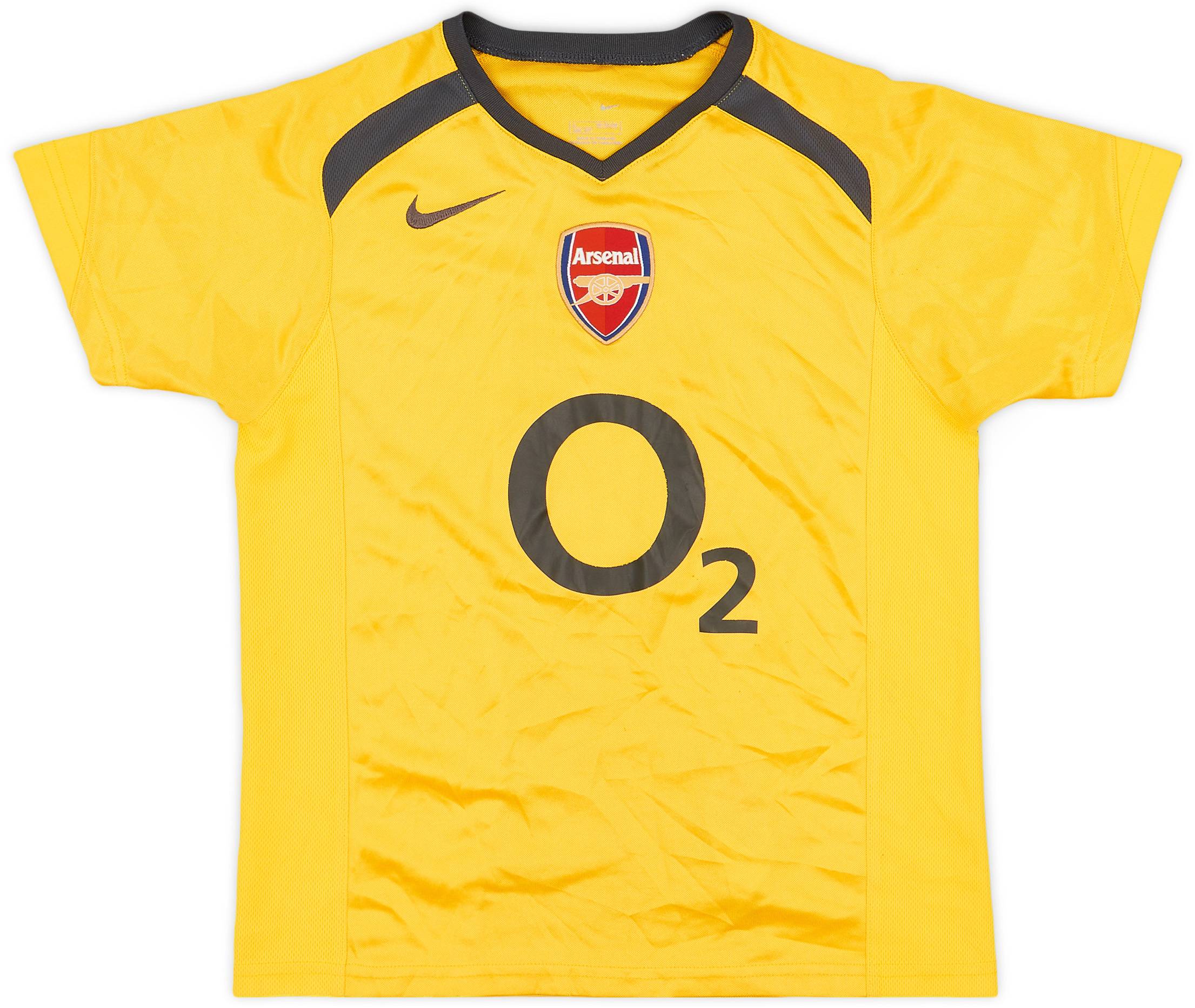 2005-06 Arsenal Away Shirt - 7/10 - (6-7 Years)