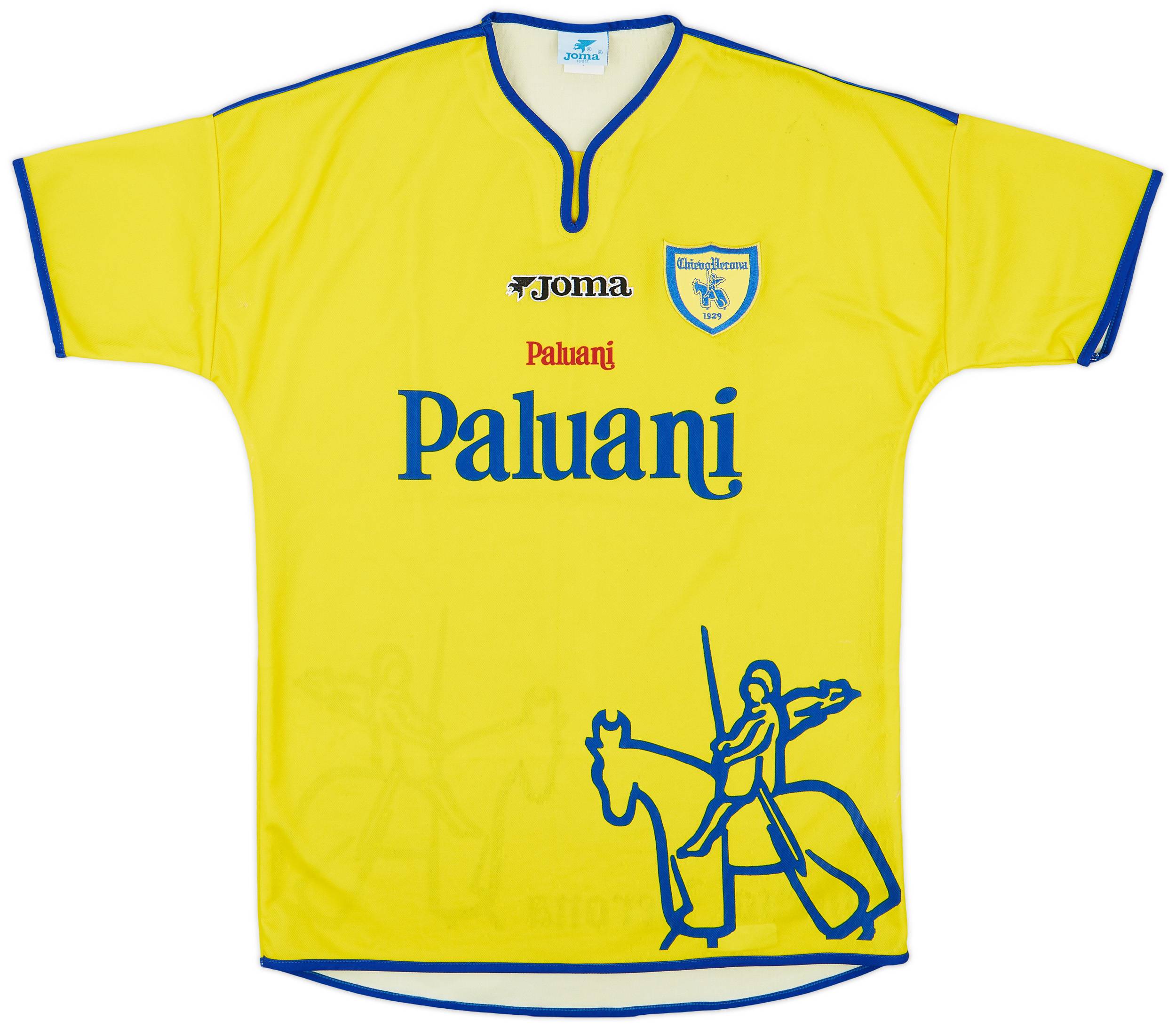 2001-02 Chievo Verona Home Shirt - 7/10 - (XS)