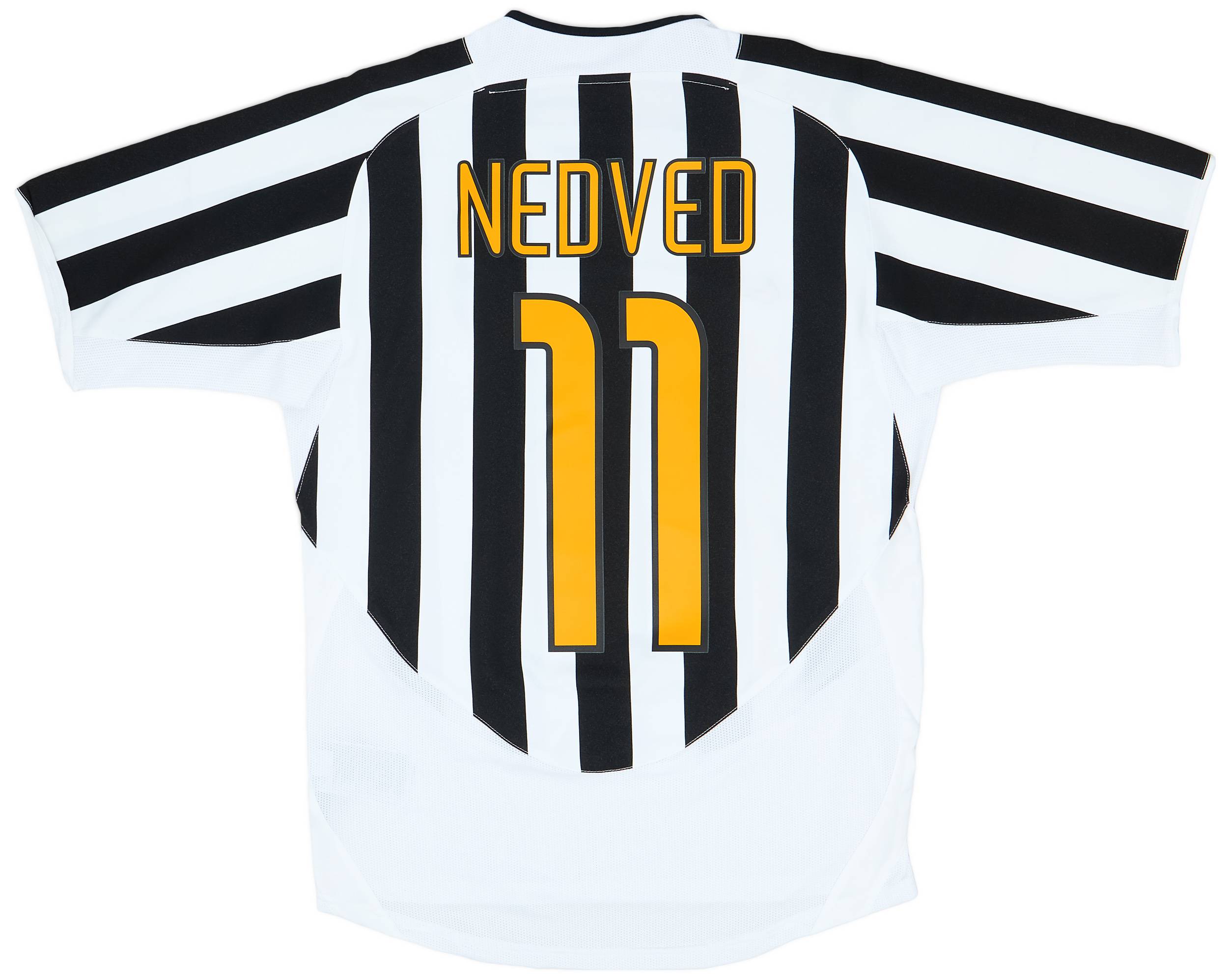 2003-04 Juventus Home Shirt Nedved #11 - 10/10 - (S)