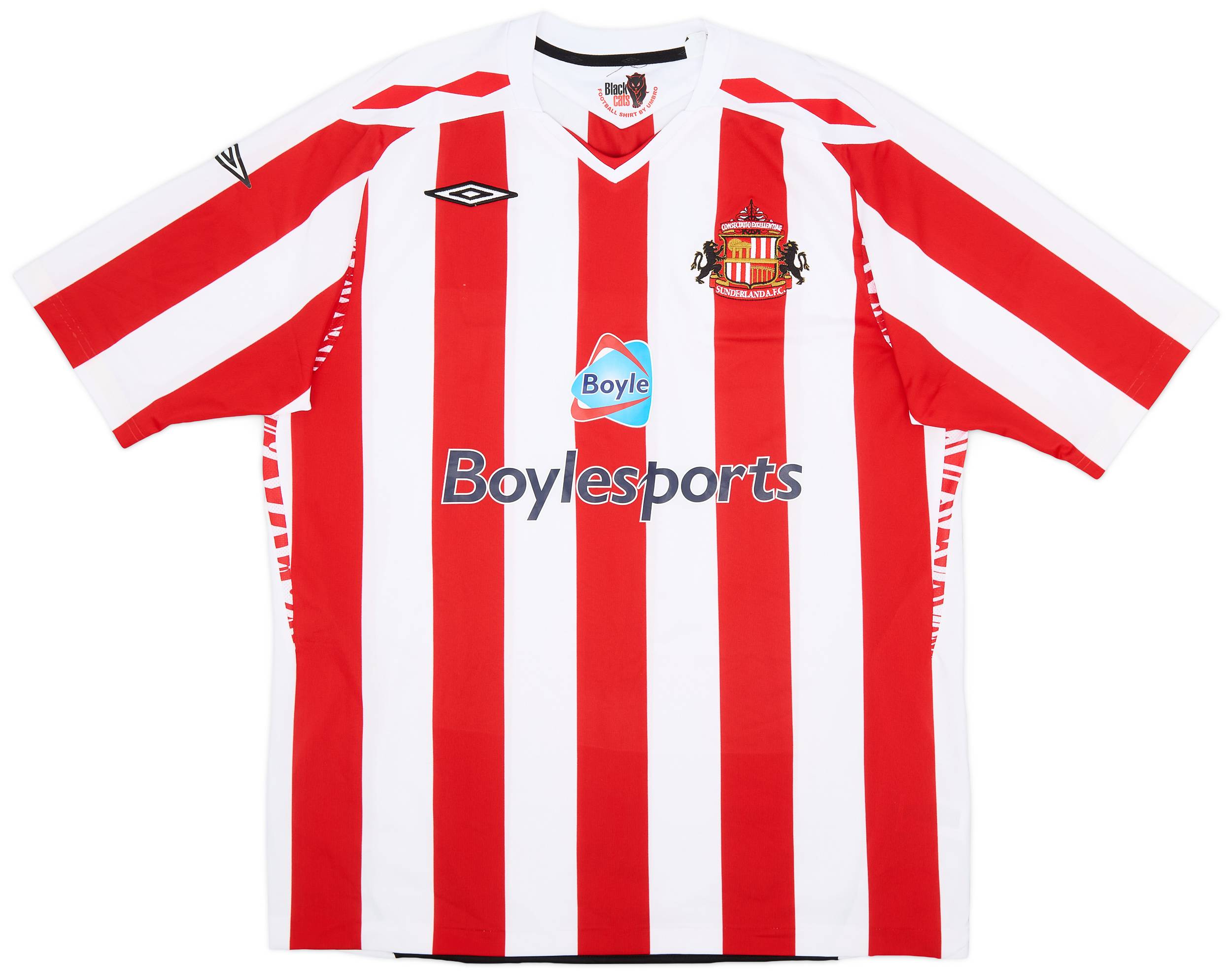 2007-08 Sunderland Home Shirt - 9/10 - (XL)