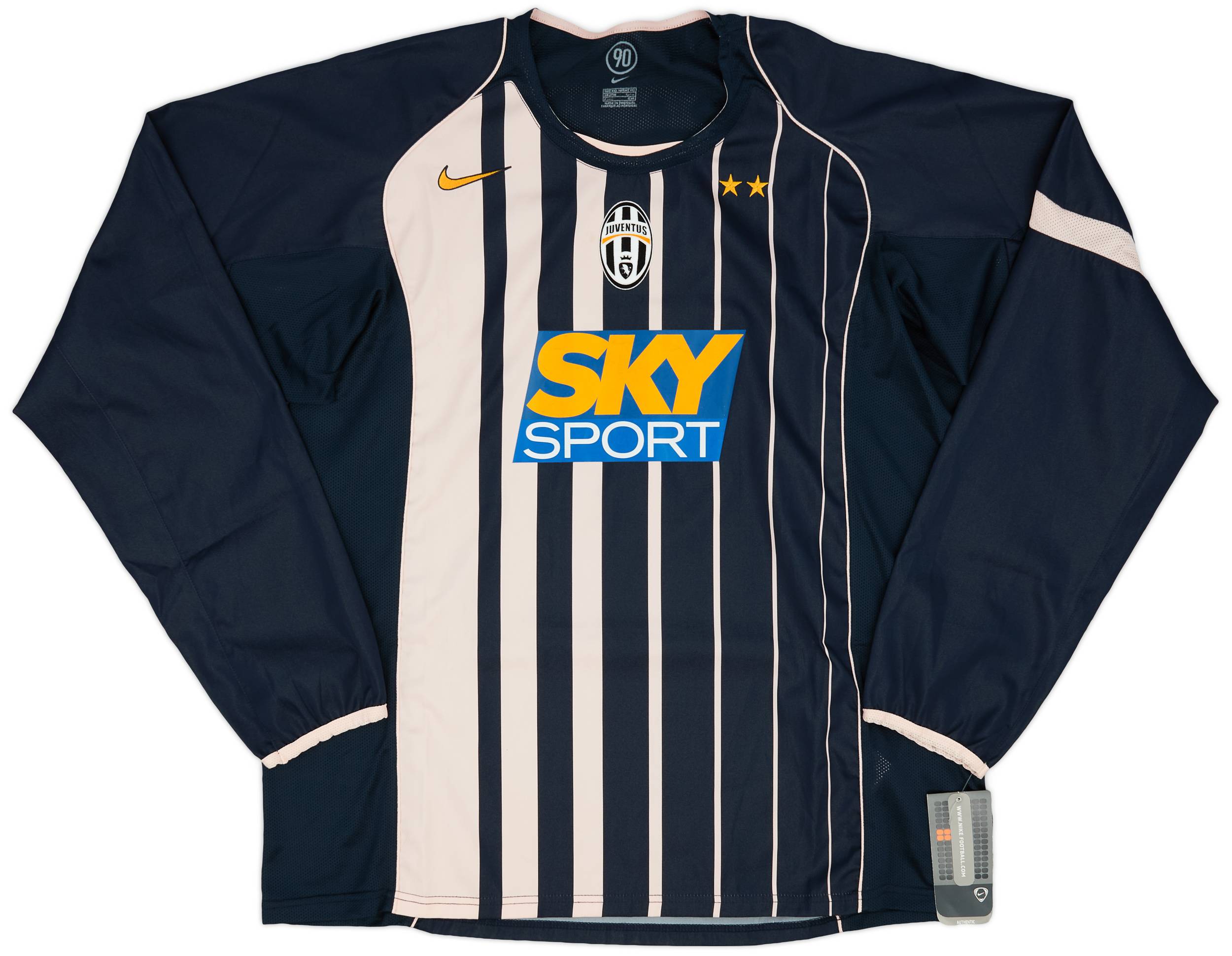 Juventus away jersey long sleeve outlet