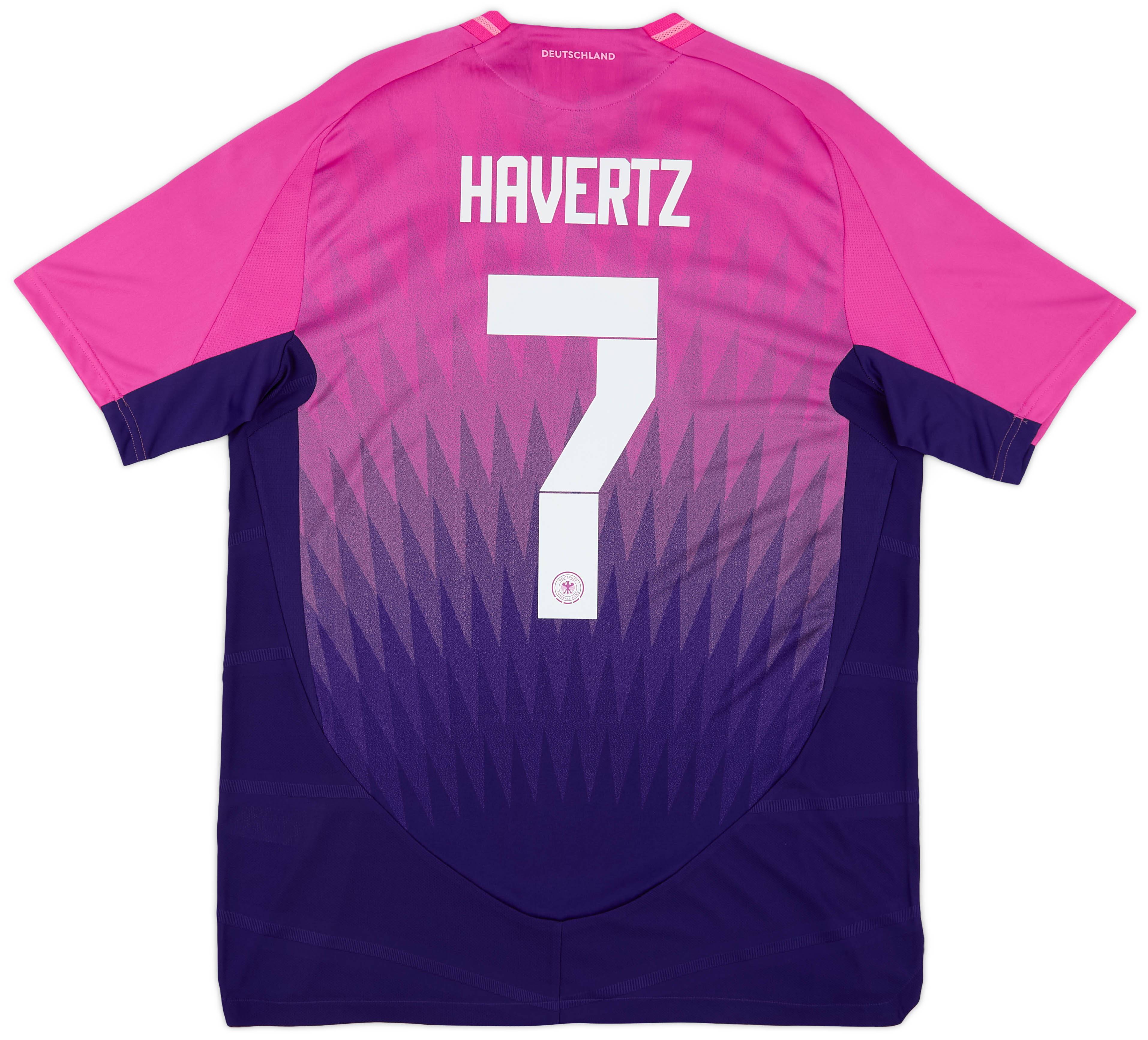 ドイツ代表 HAVERTZ 7 シャツ 2024-25 Germany Authentic Away Shirt Havertz #7