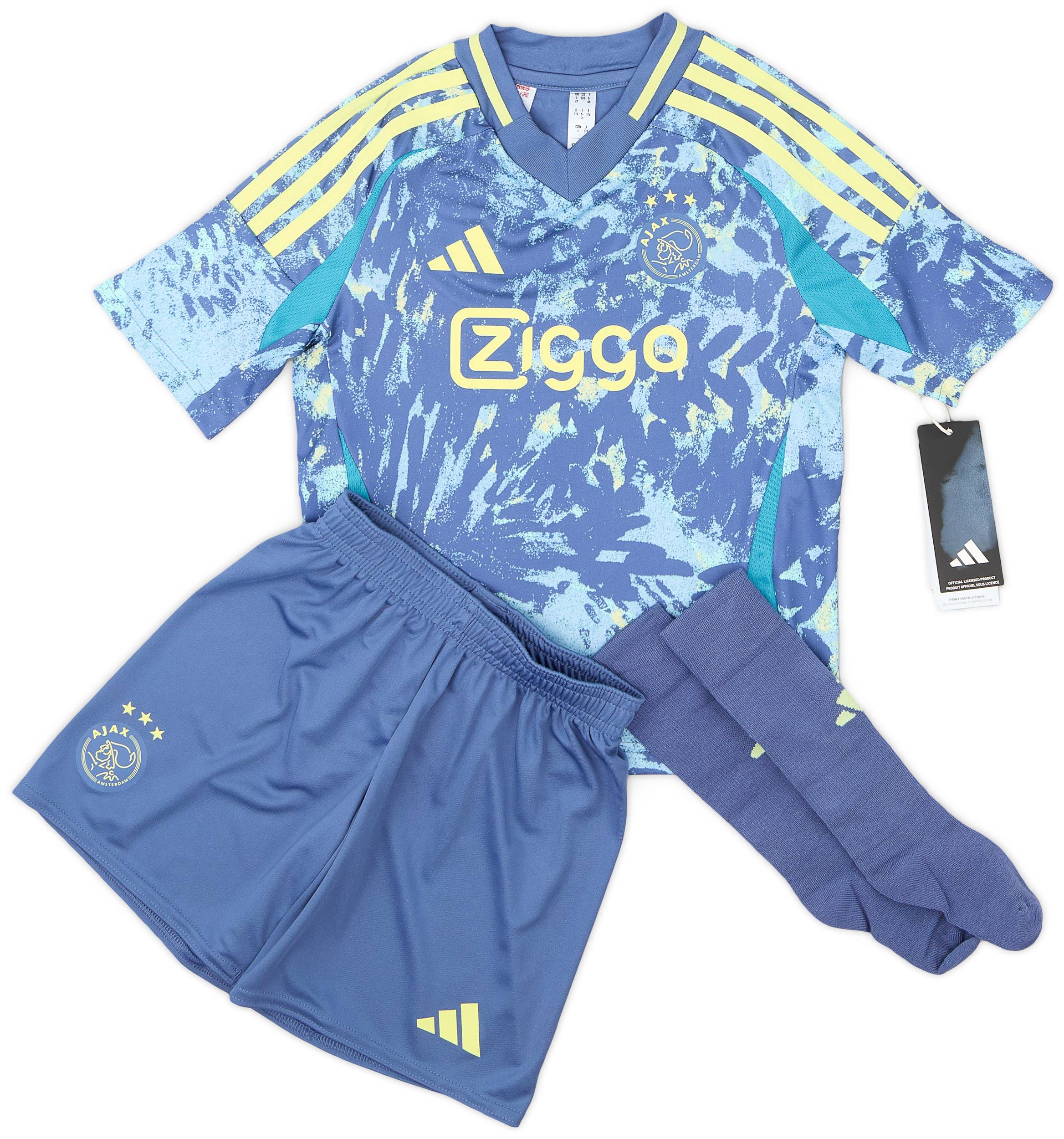 2024-25 Ajax Away Full Kit (Little Kids)