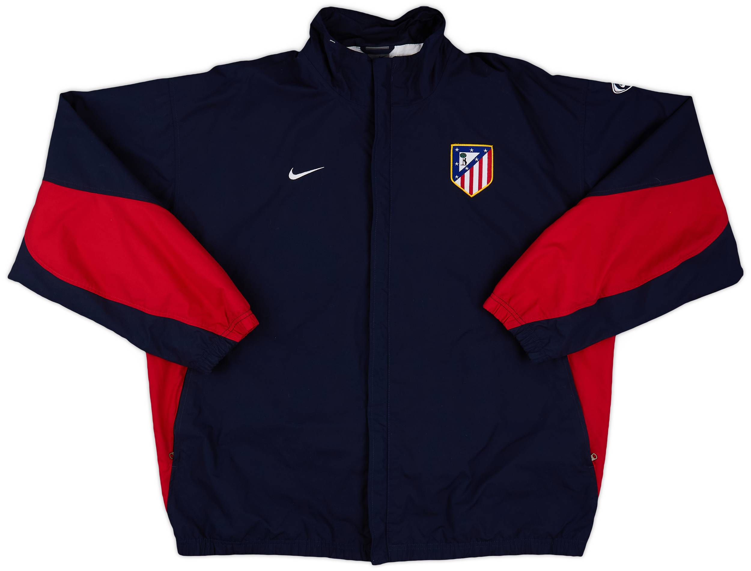 2003-04 Atletico Madrid Nike Track Jacket - 9/10 - (XL)