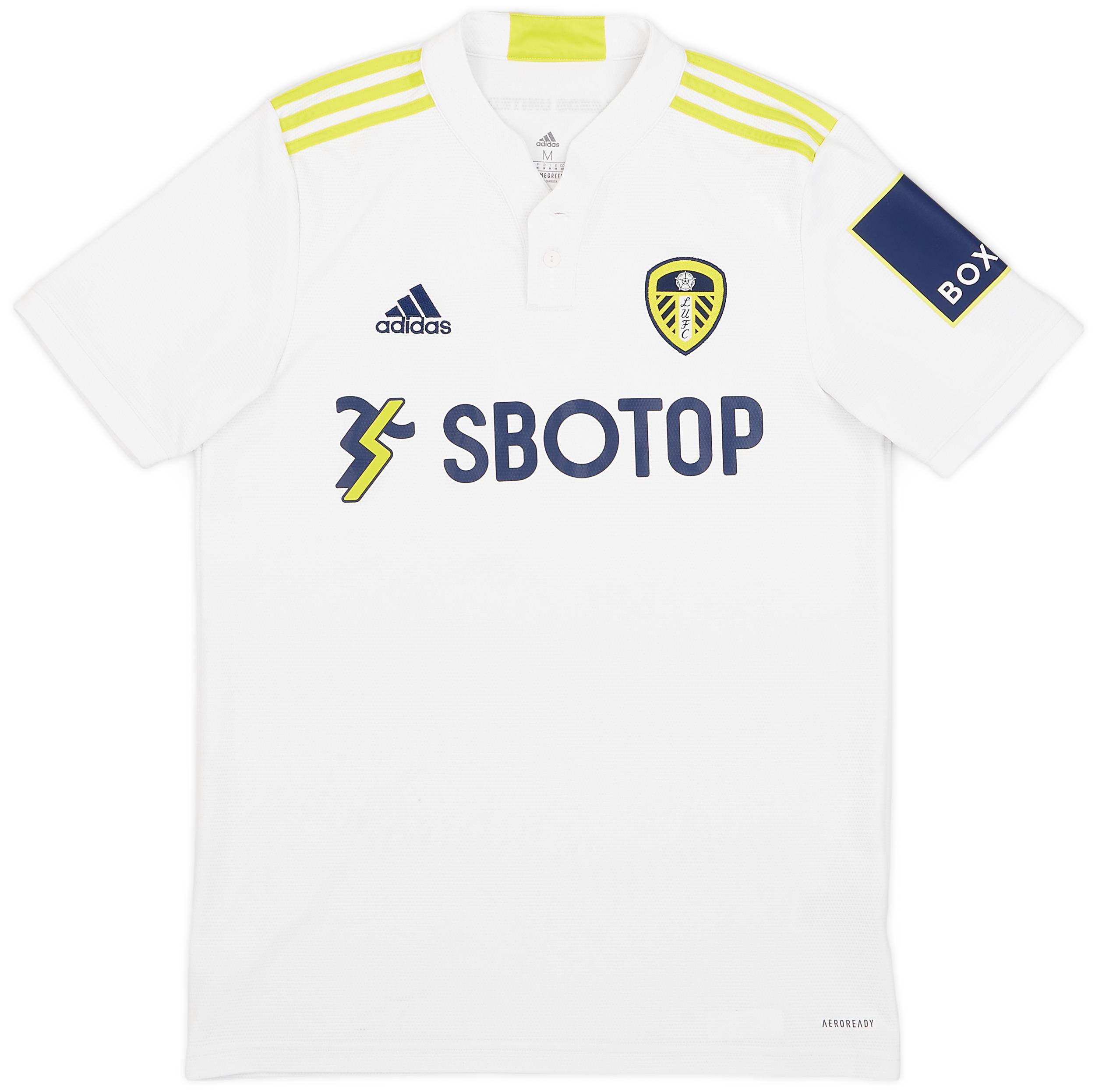 2021-22 Leeds United Home Shirt - 8/10 - (M)