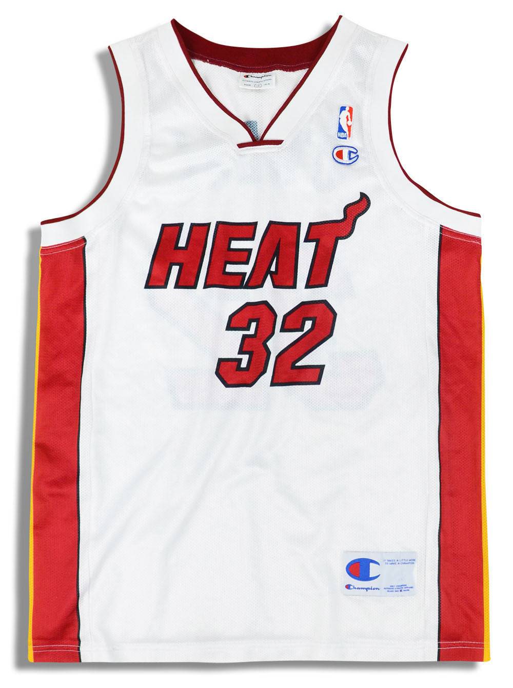 2004-07 Miami Heat O’Neal #32 Champion Jersey (Home) Y
