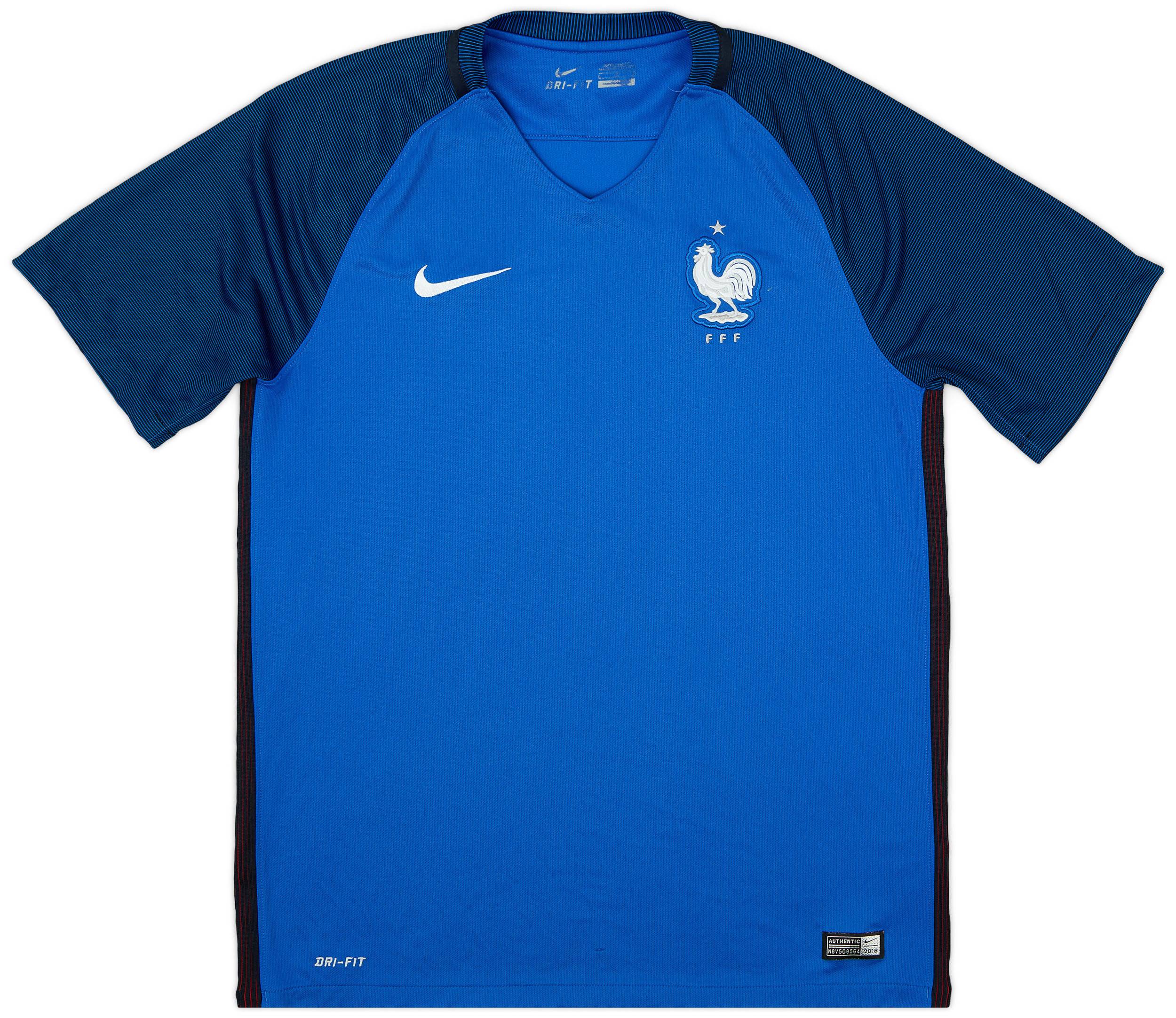 2016-17 France Home Shirt - 8/10 - (L)