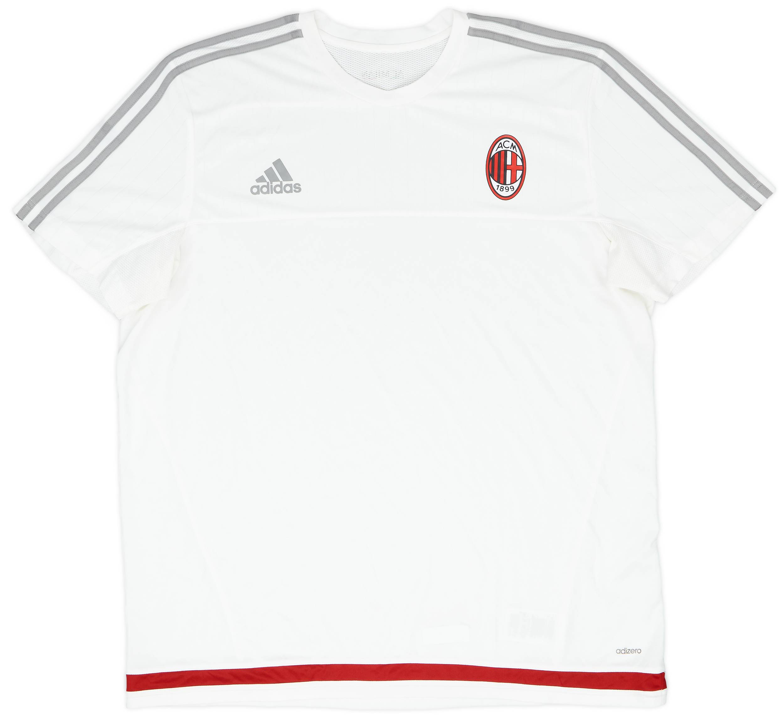 2015-16 AC Milan adidas Training Shirt - 5/10 - (XXL)