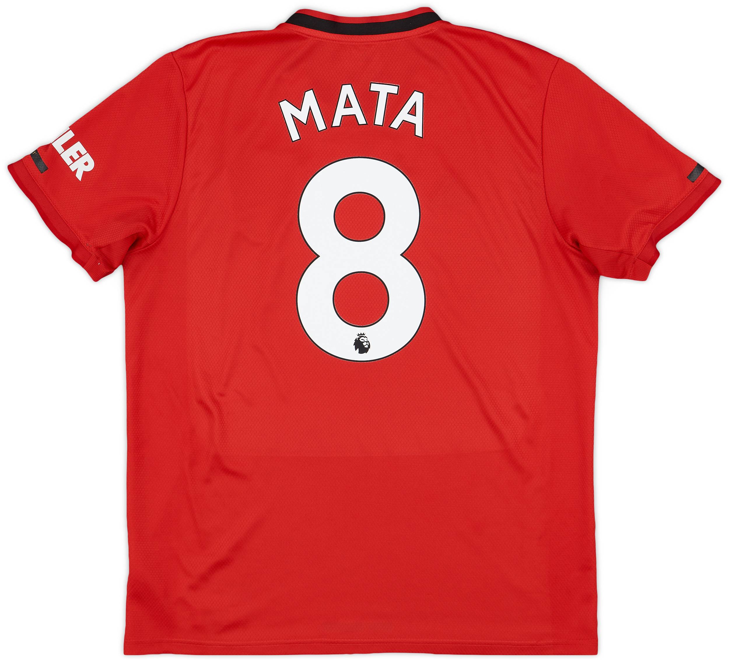 2019-20 Manchester United Home Shirt Mata #8 - 6/10 - (L)