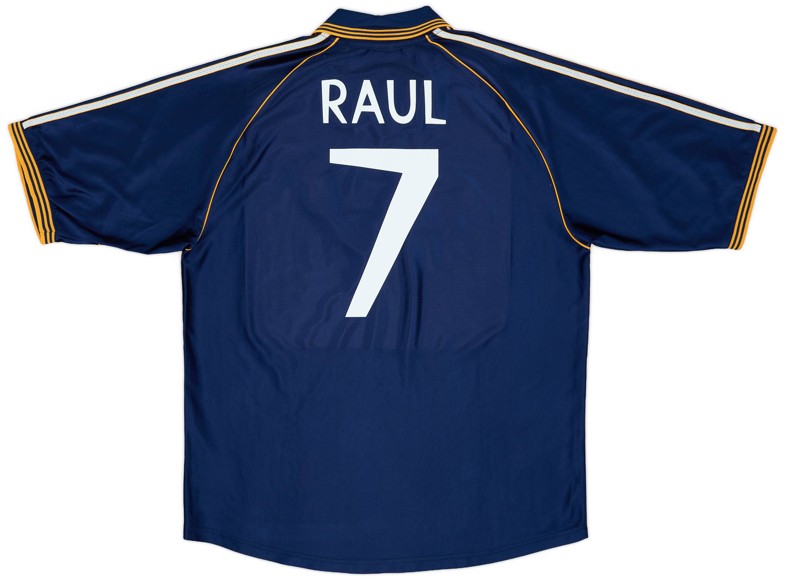 1998-99 Real Madrid Third Shirt Raul #7 - 8/10 - (XL) 1998-99 Real Madrid Third Shirt Raul #7 - 8/10 - (XL)