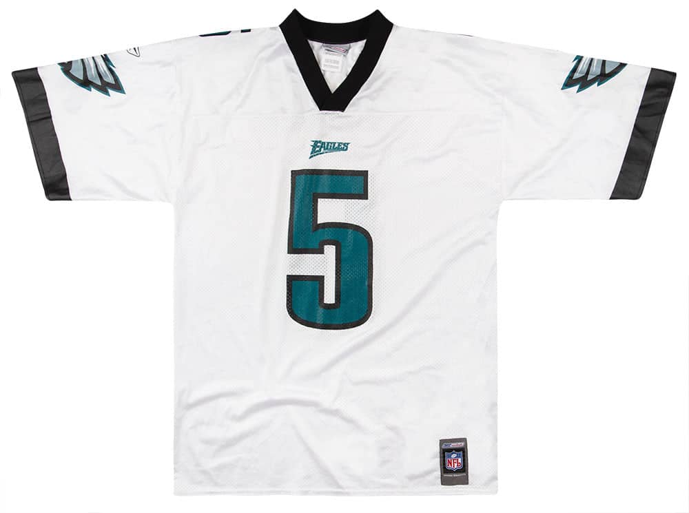 2001 Philadelphia Eagles McNabb 5 Reebok Jersey Away XXL