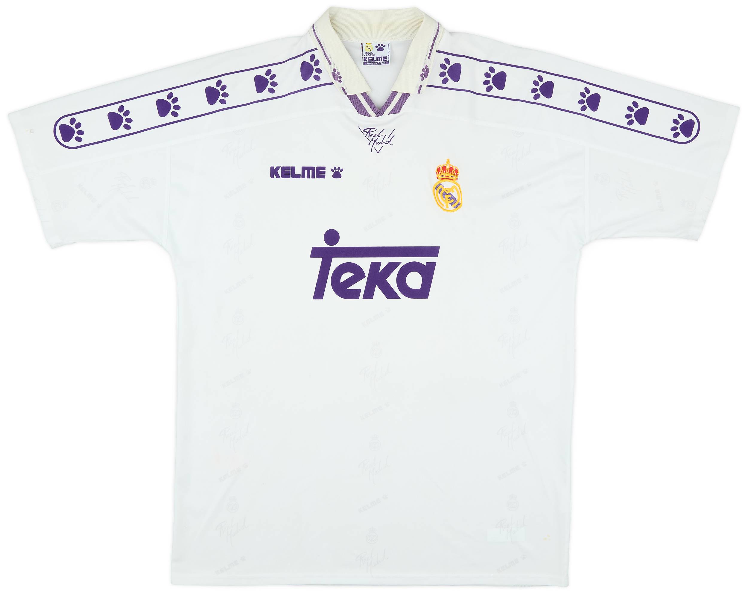 1994-96 Real Madrid Home Shirt - 5/10 - (XL)