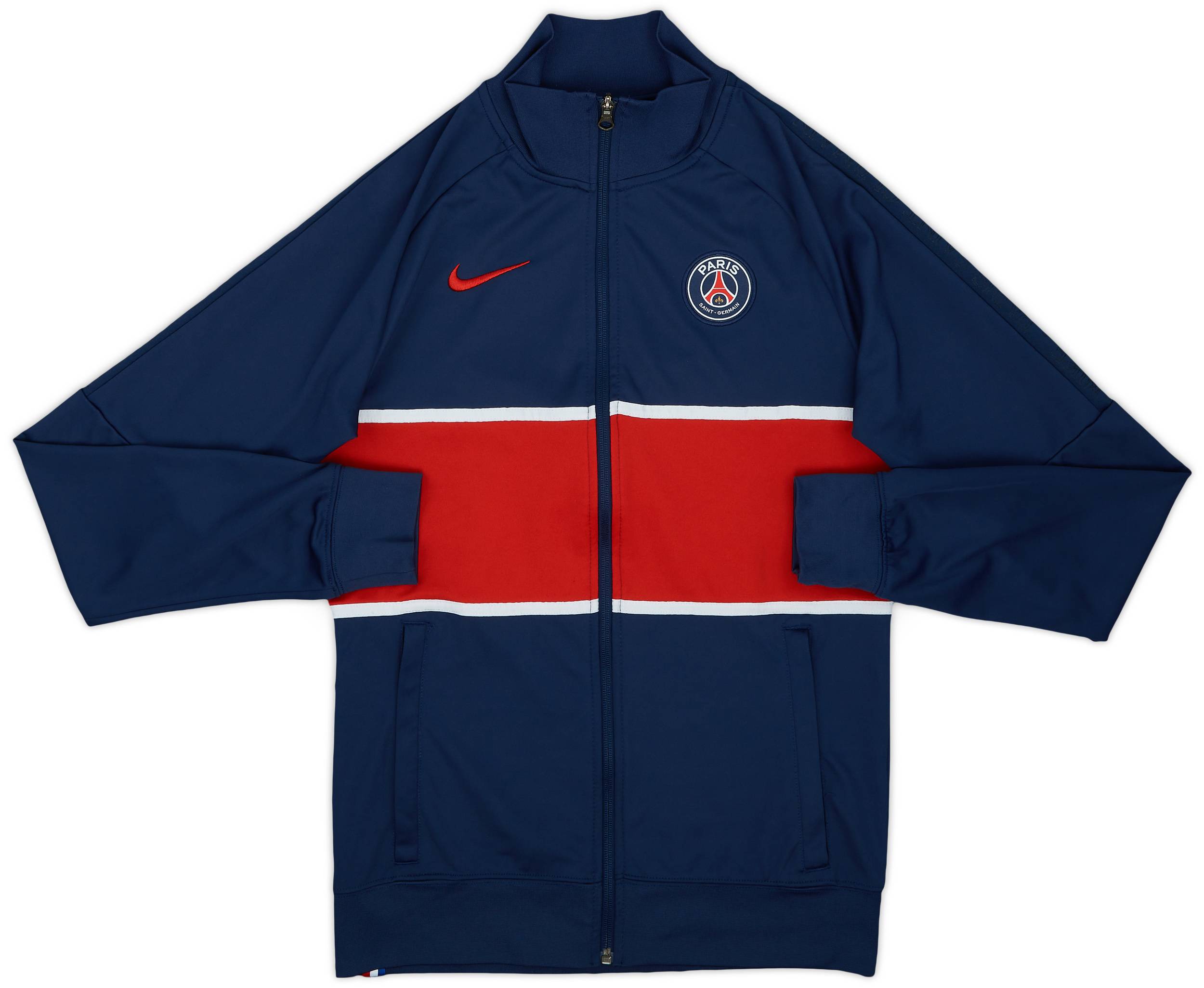 Vintage Nike Paris Saint-Germain PSG Football Jacket Track