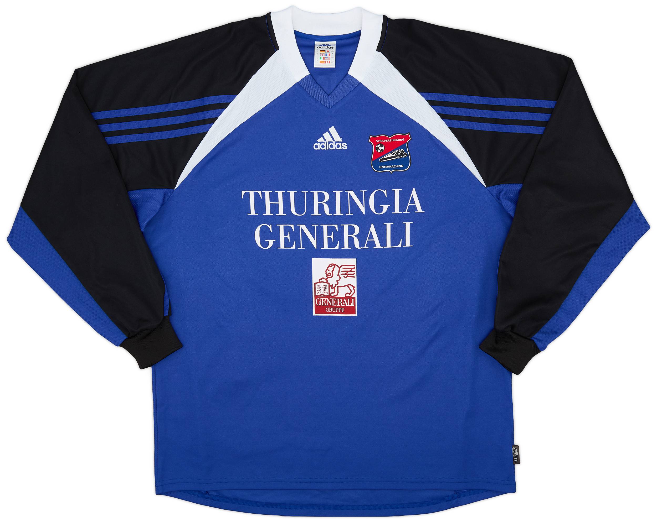 2003-04 Unterhaching Away L/S Shirt #18 - 9/10 - (L)