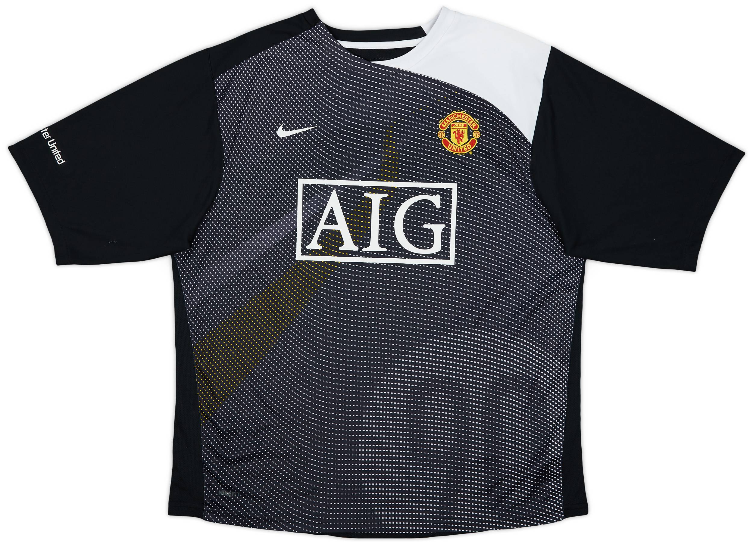 2008-09 Manchester United Nike Training Shirt - 9/10 - (L)
