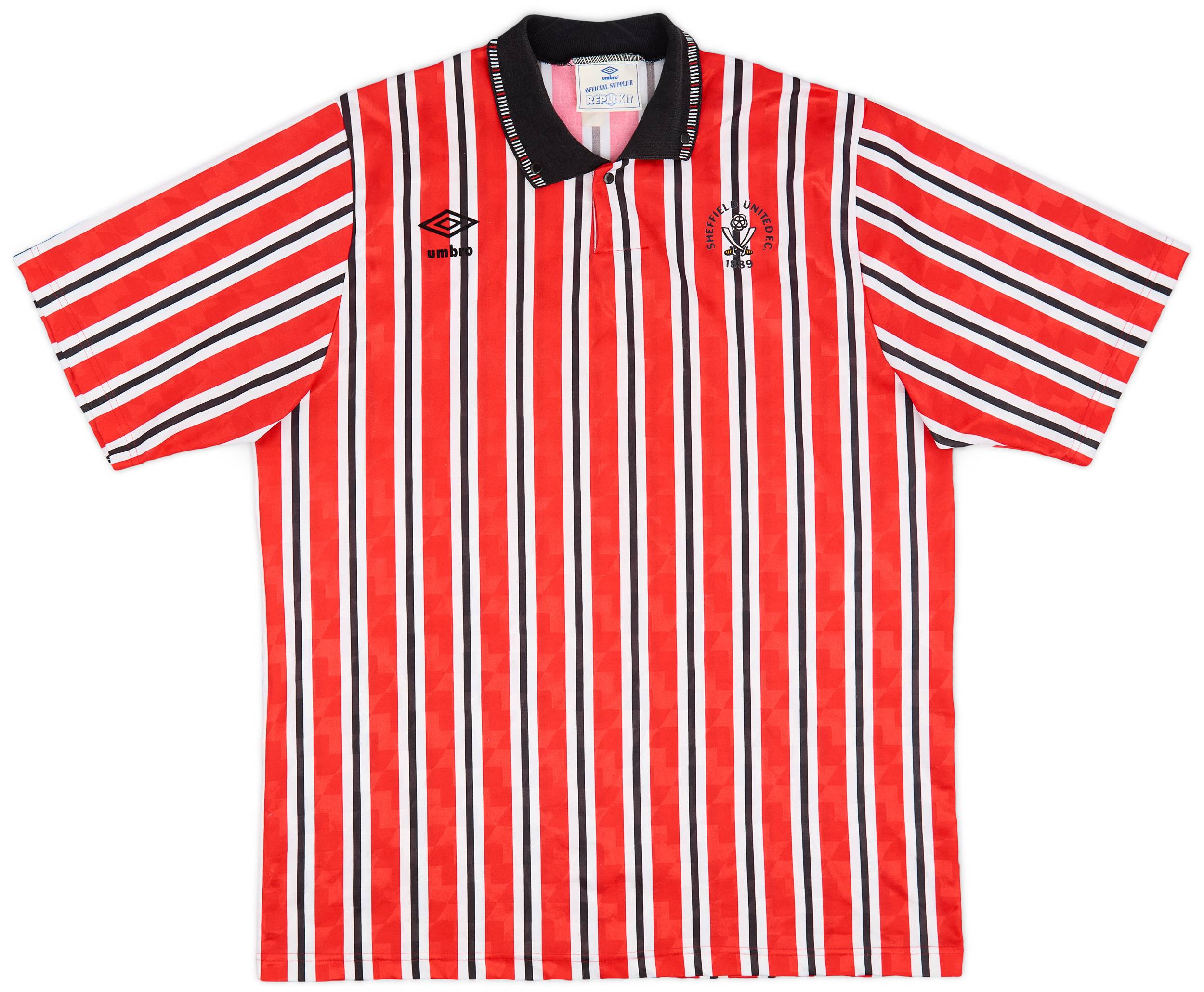 1990-92 Sheffield United Home Shirt - 9/10 - (XL)