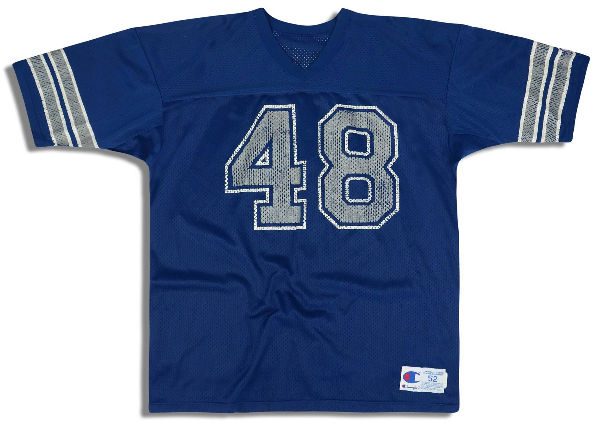 1989-94 Dallas Cowboys Johnston #48 Champion Jersey (Home) XXL