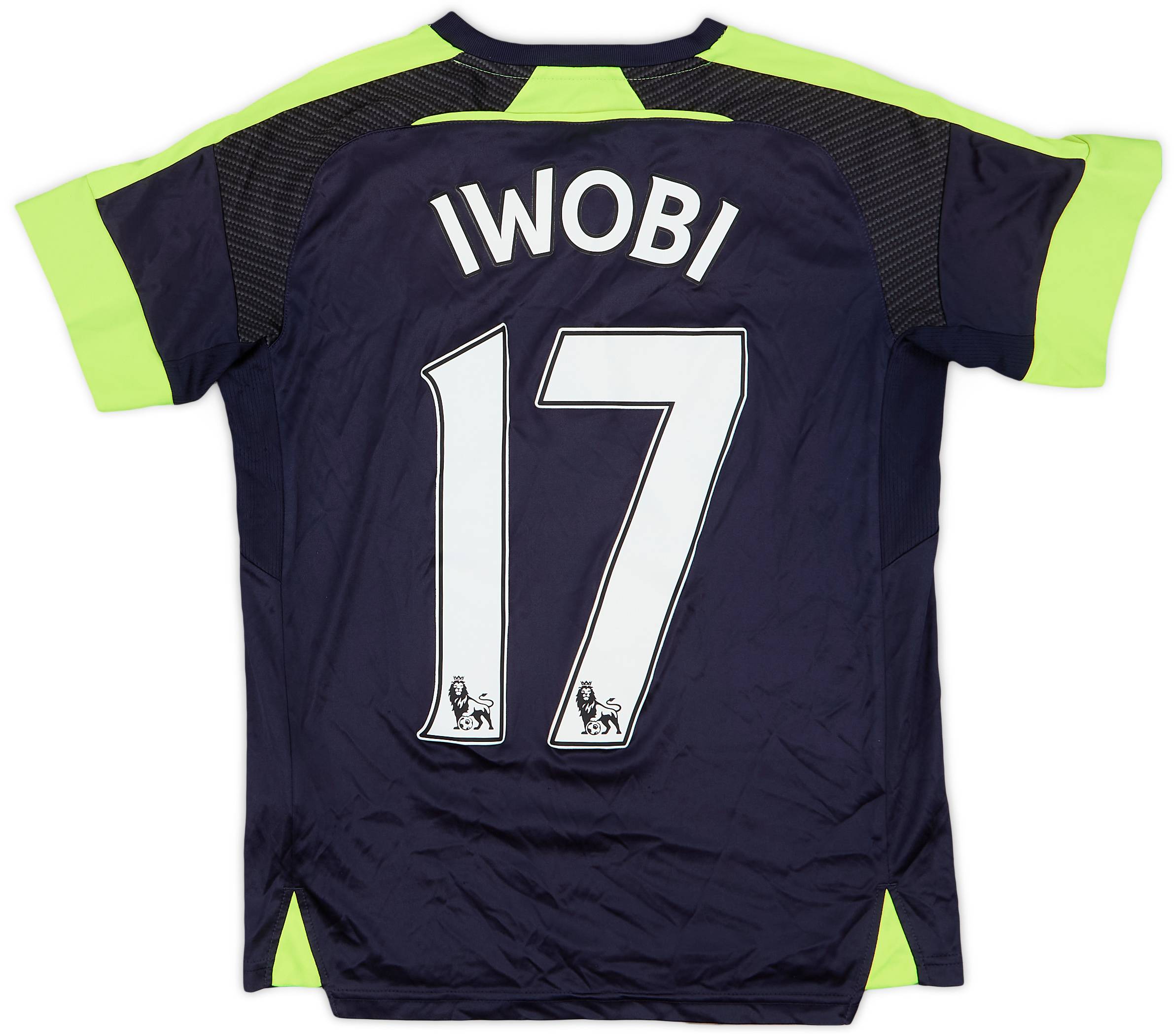 2016-17 Arsenal Third Shirt Iwobi #17 7/10
