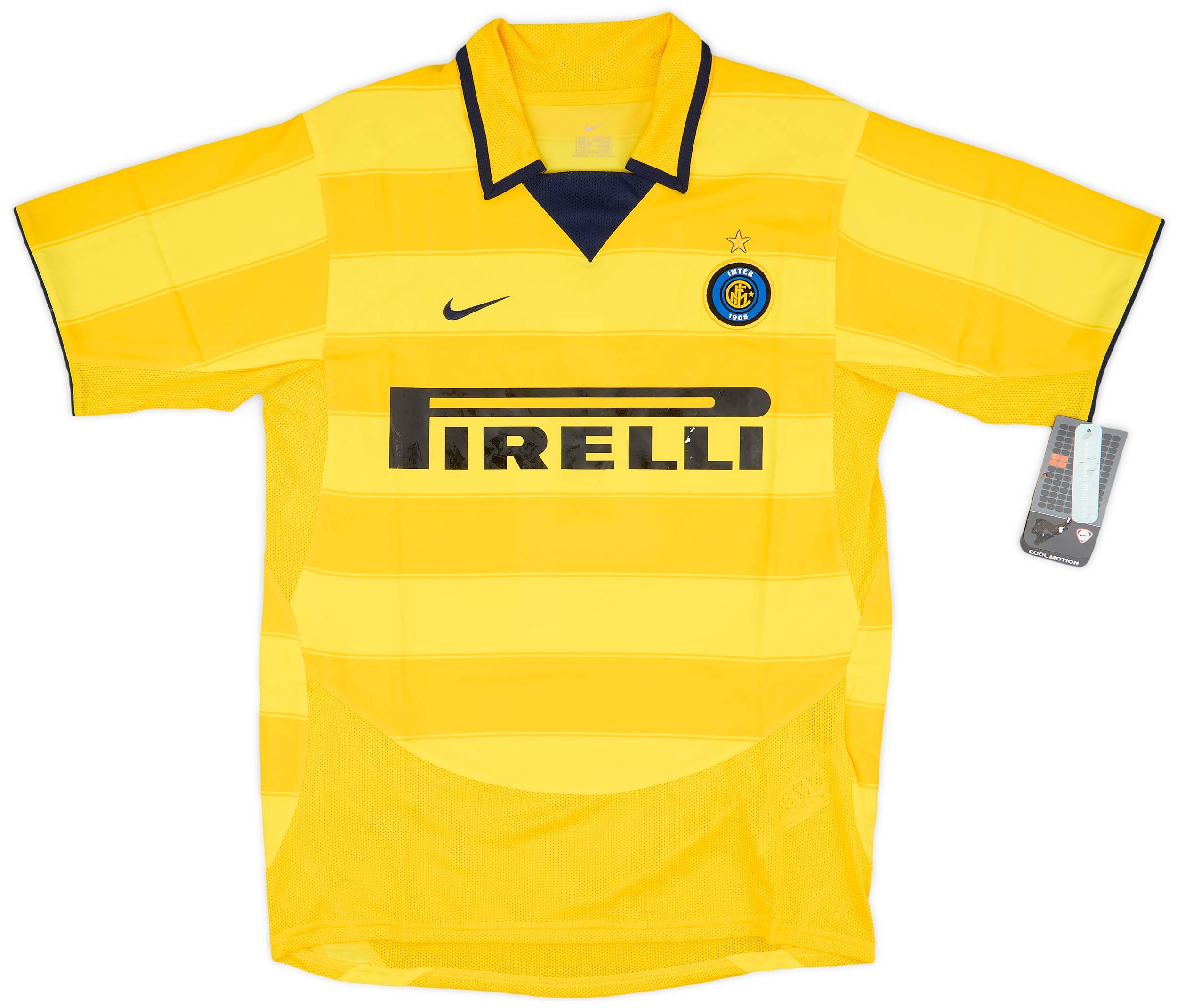 2003-04 Inter Milan Away Shirt J.Zanetti #4 (S)