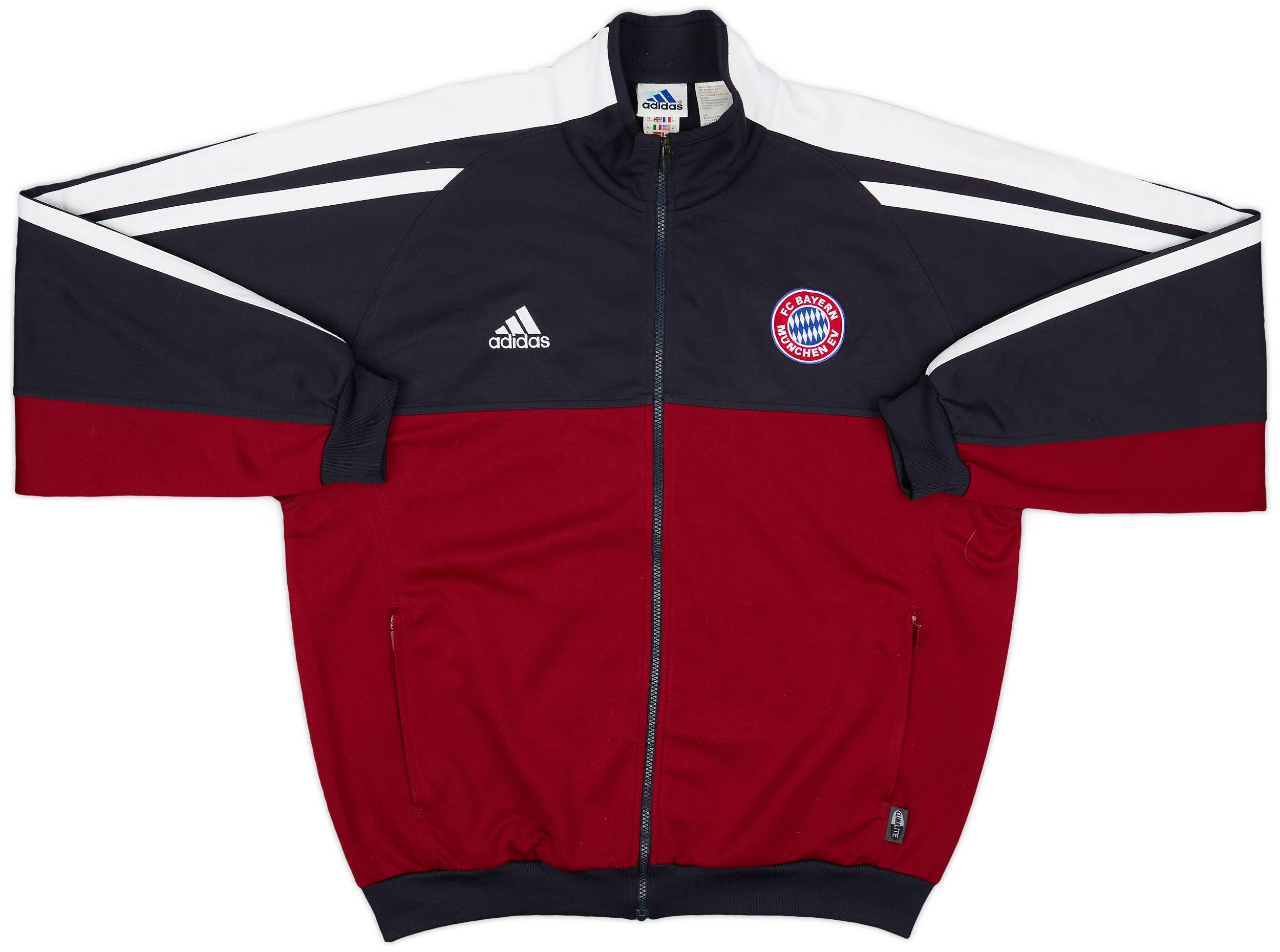 2001-02 Bayern Munich adidas Track Jacket - 8/10 - (XXL)