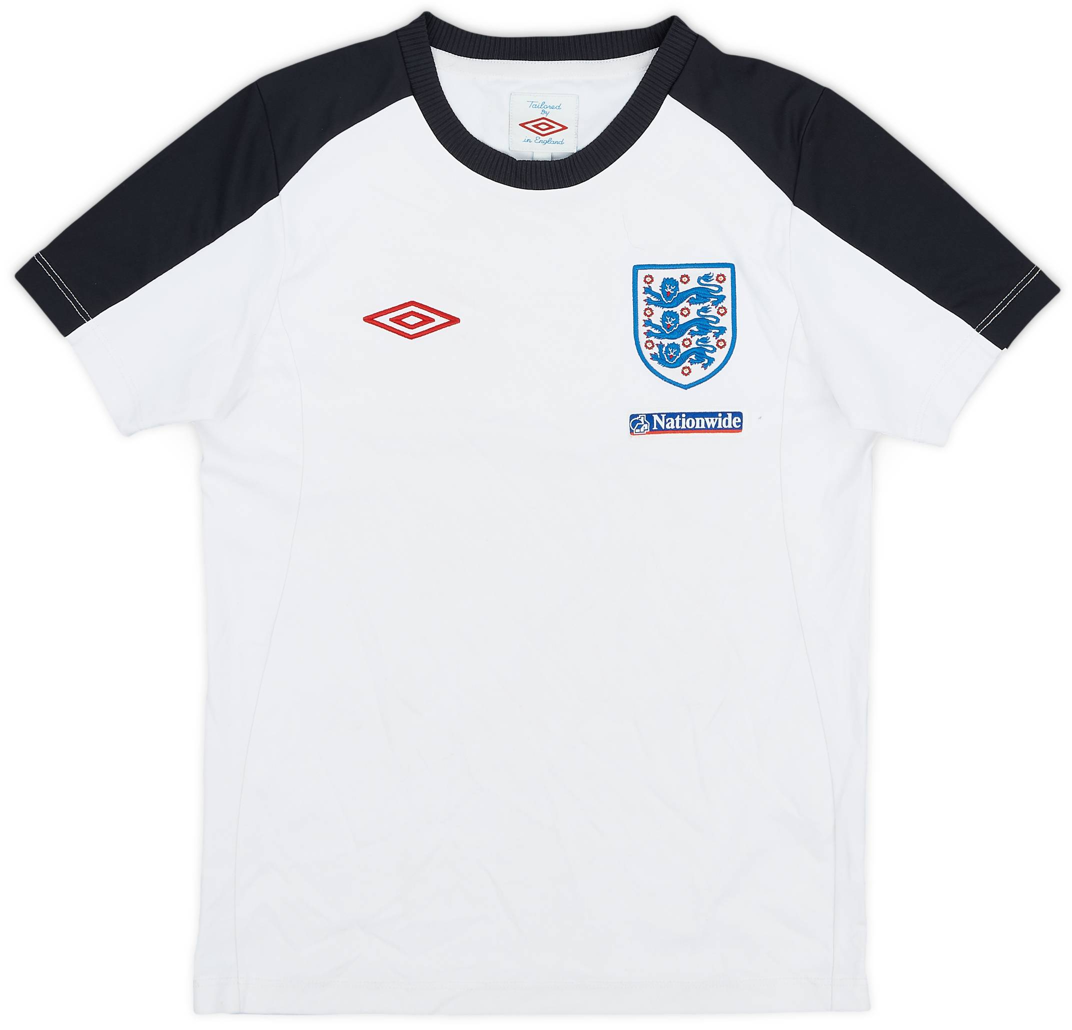 2010-11 England Umbro Training Shirt - 8/10 - (M.Boys)