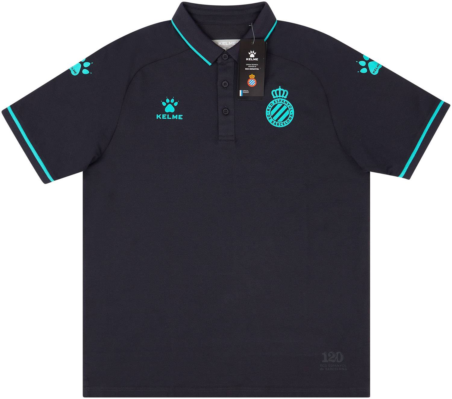 2020-21 Espanyol Kelme Polo T-Shirt