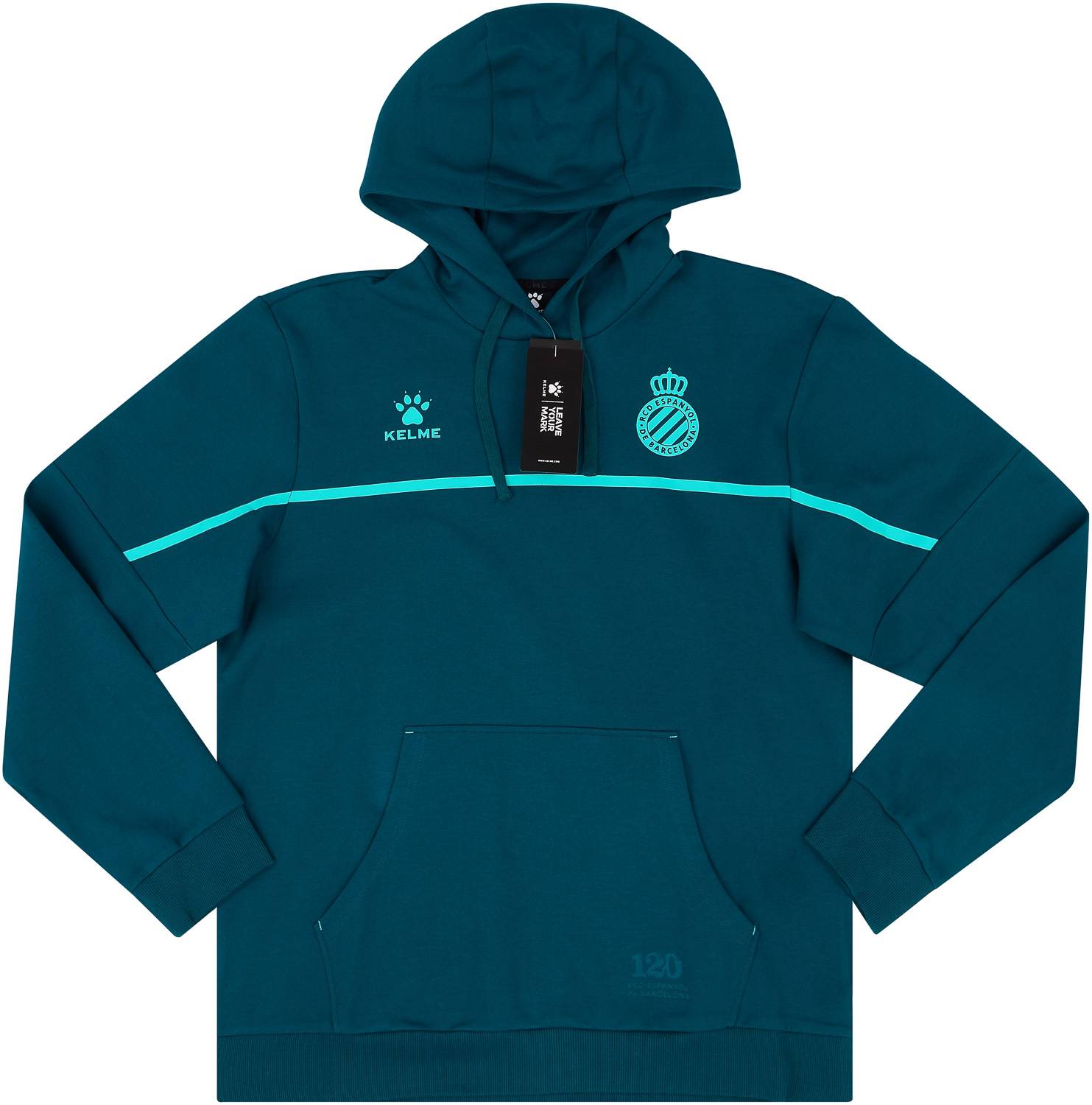 2020-21 Espanyol Kelme Hooded Top - NEW