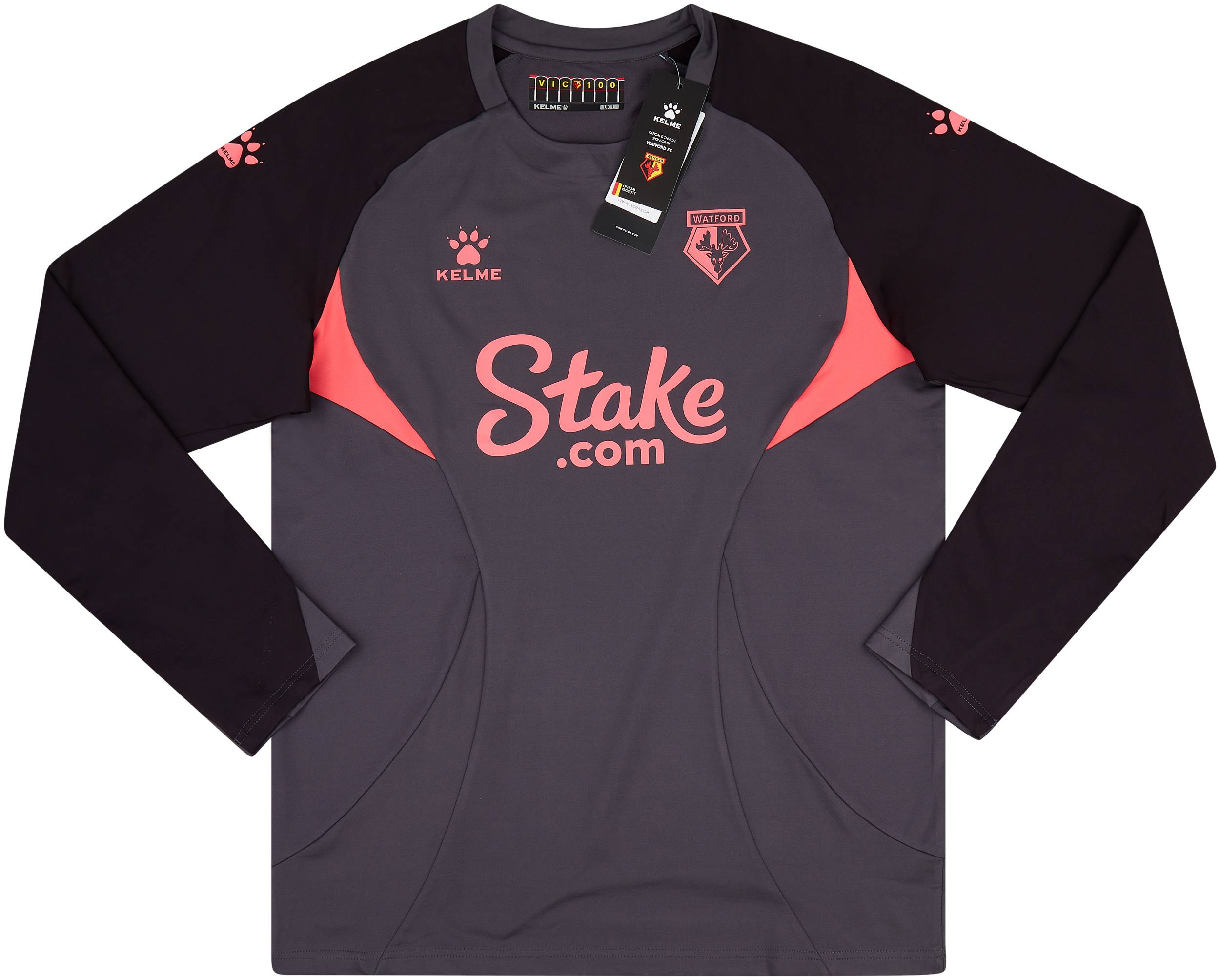 2022-23 Watford Kelme Training L/S Shirt