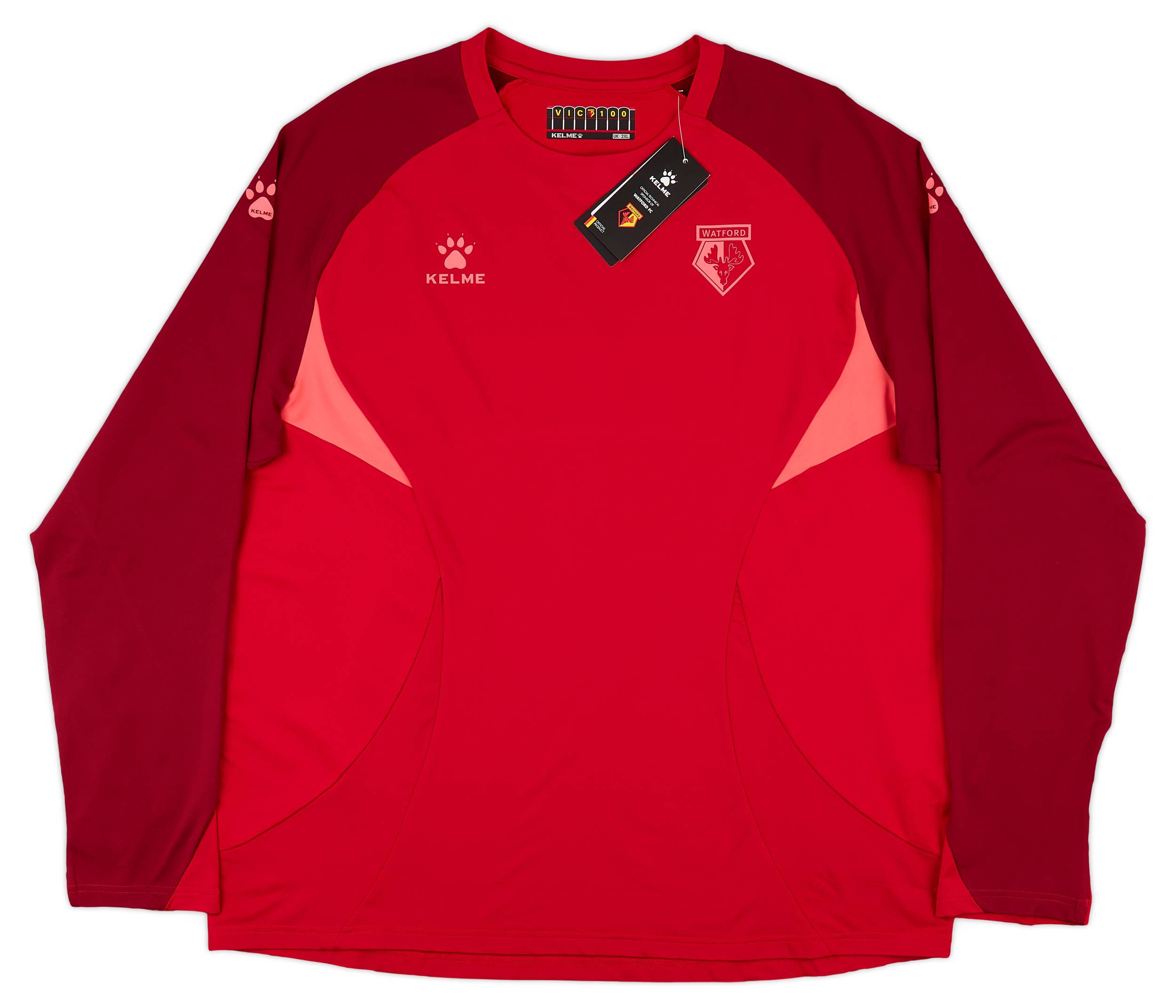 2022-23 Watford Kelme Training L/S Shirt