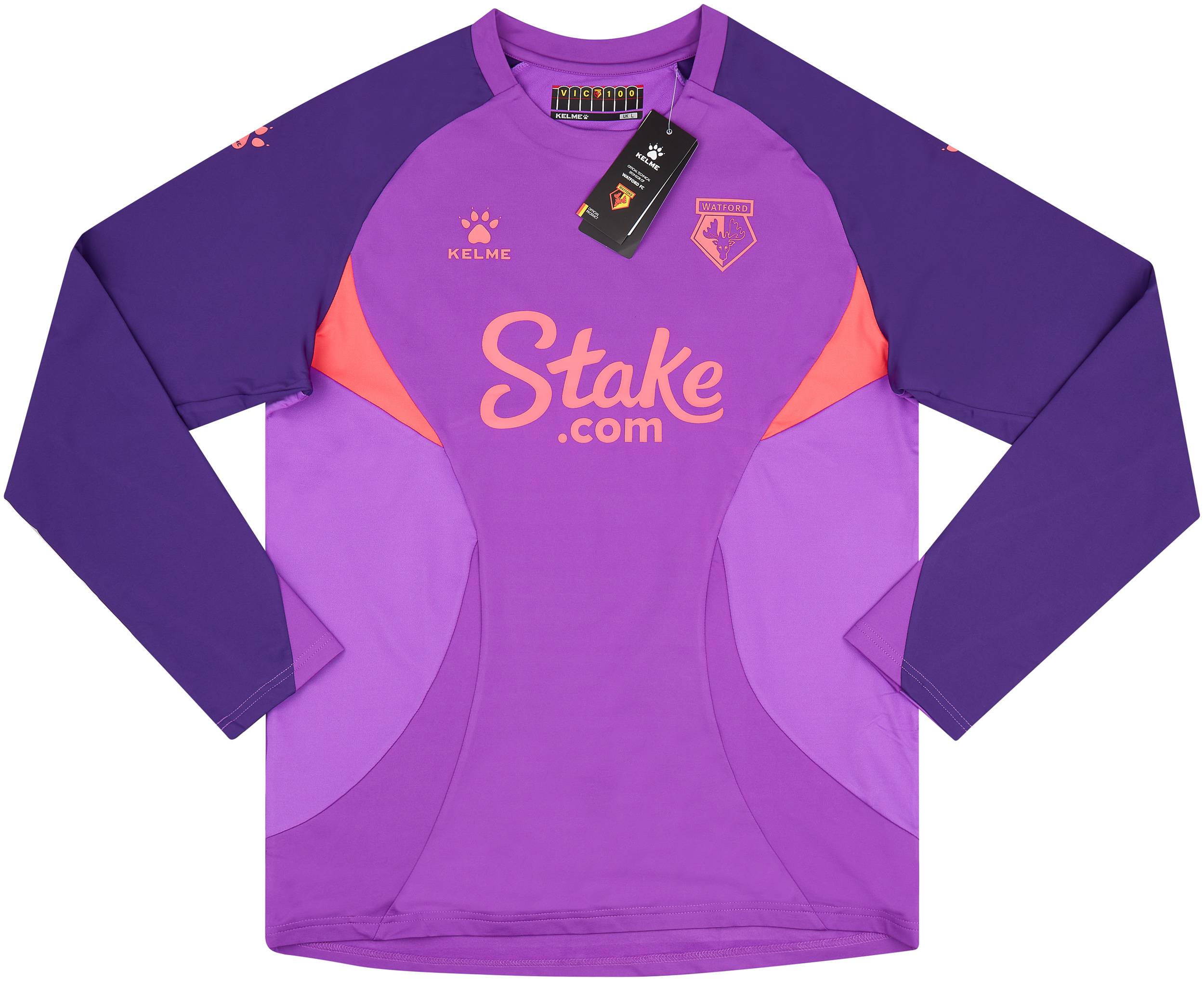 2022-23 Watford Kelme Training L/S Shirt