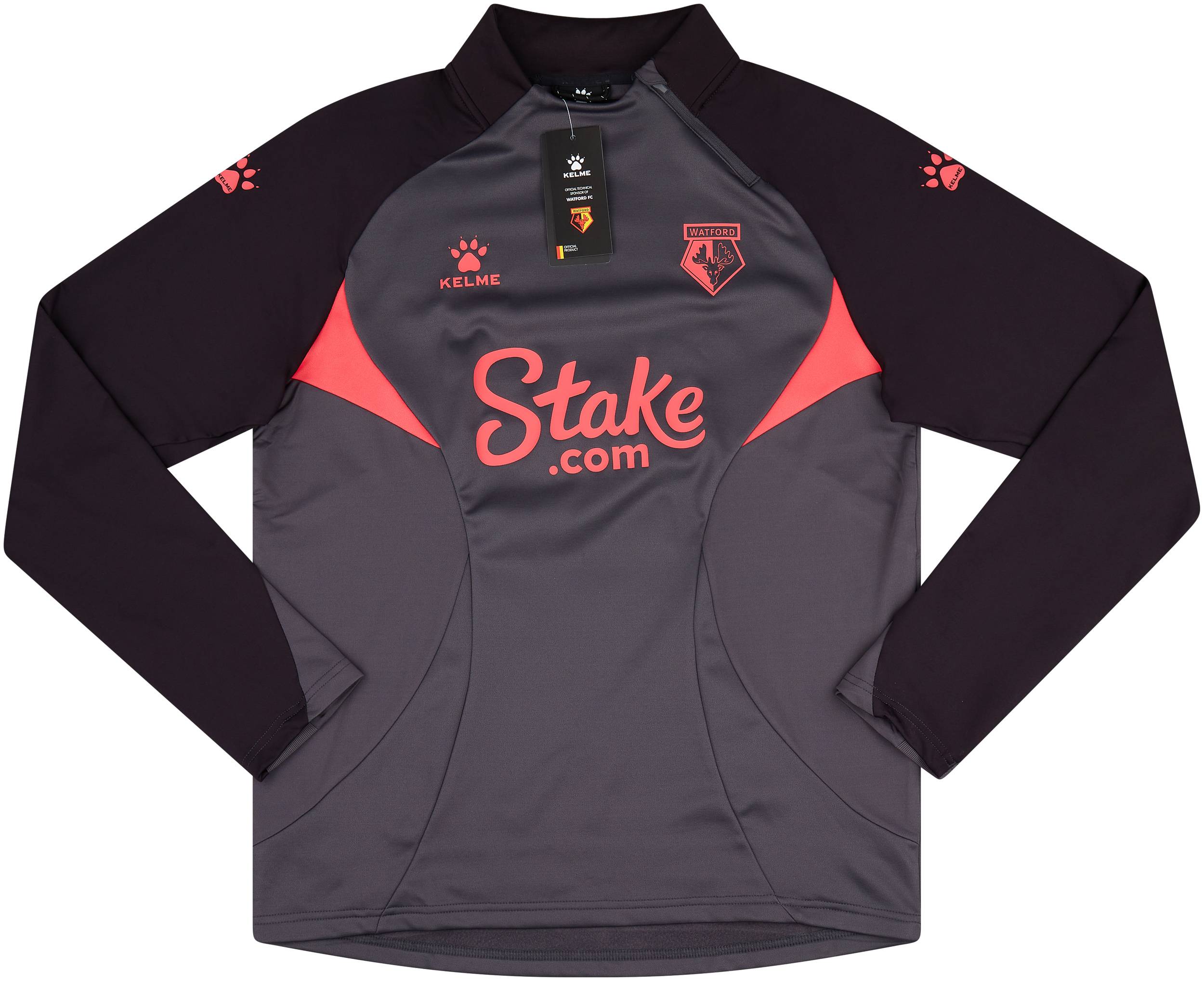 2022-23 Watford Kelme Training Sweat Top