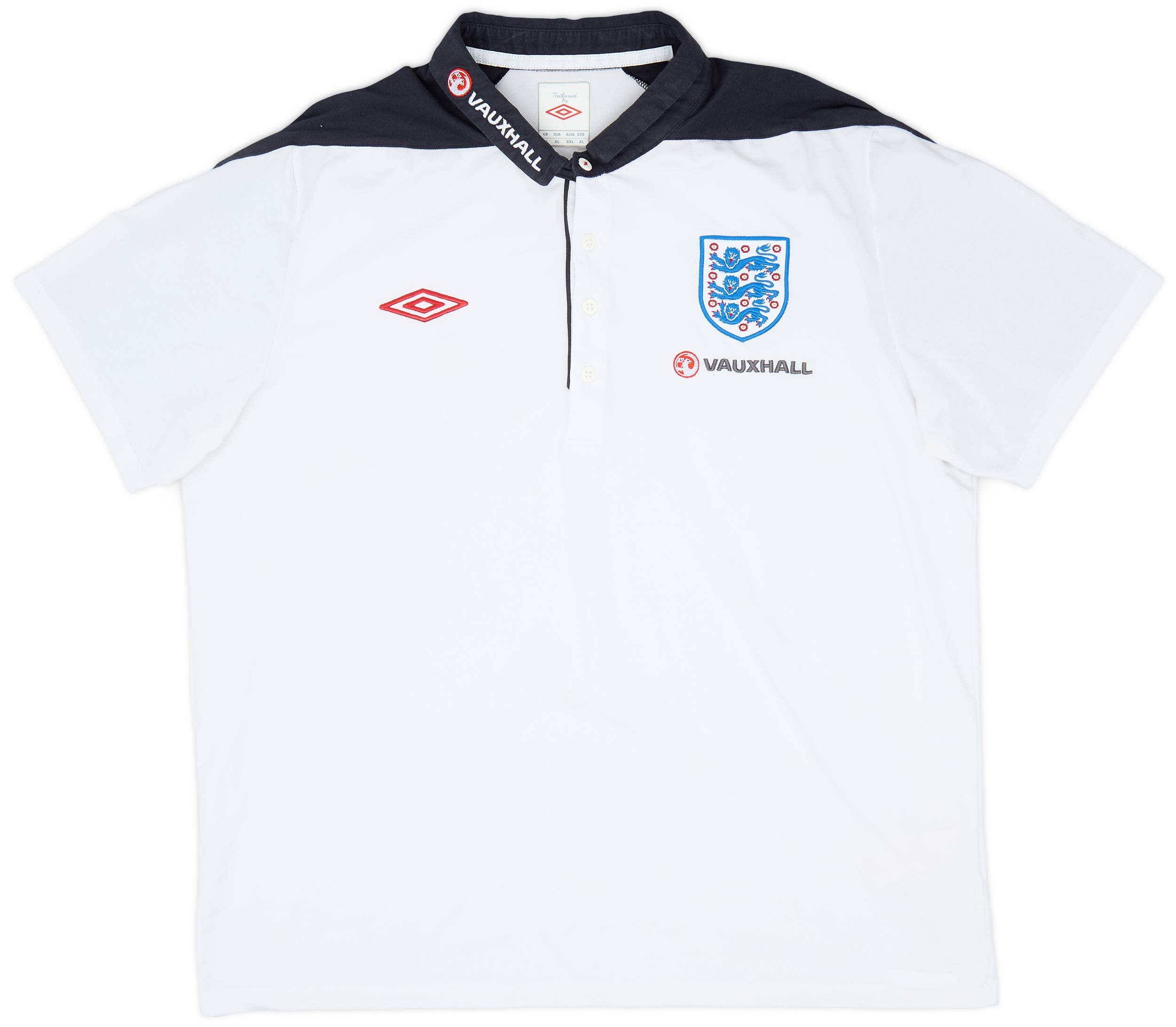 2012 13 England Umbro Polo Shirt 7 10 XL