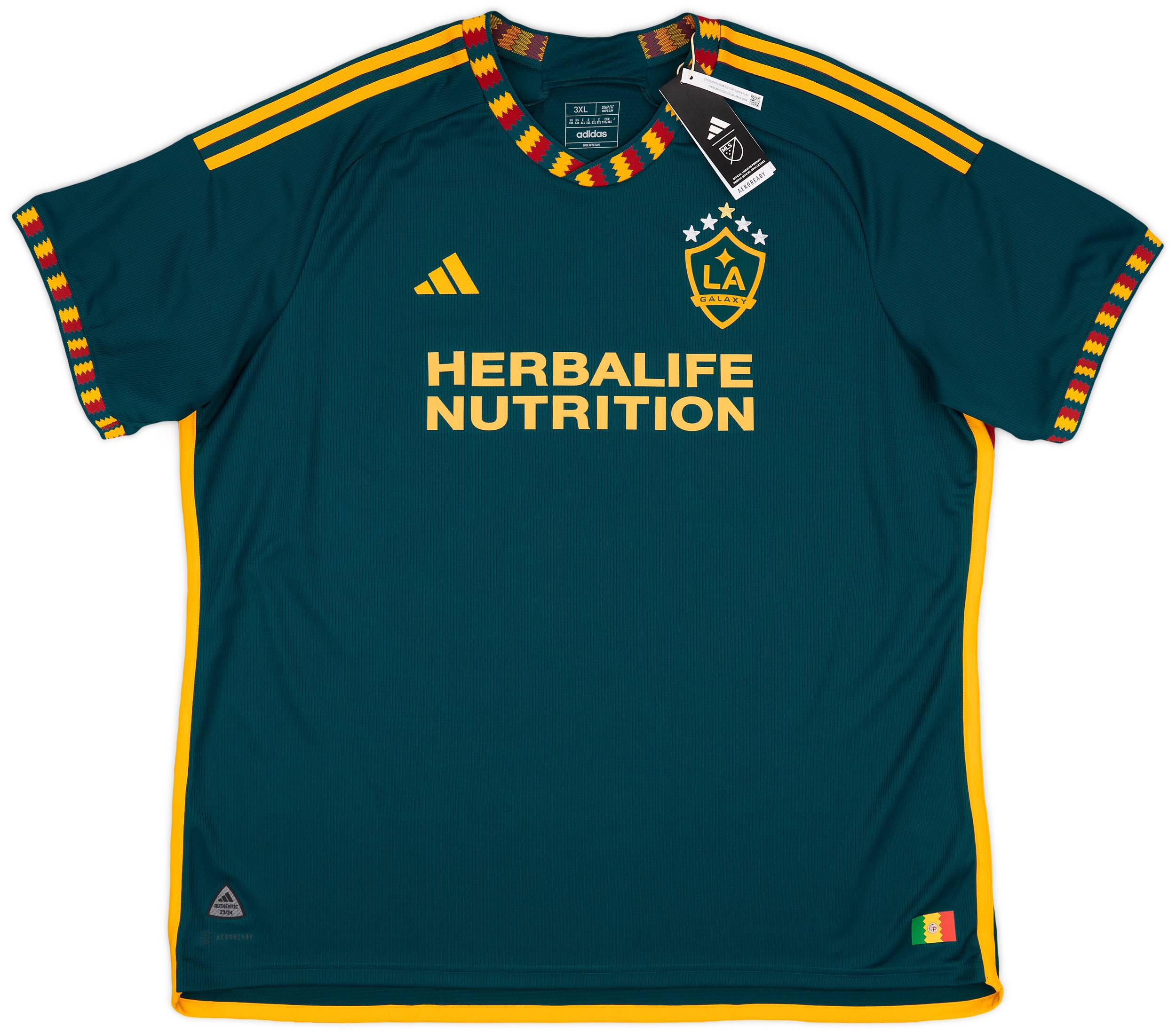 2023-24 LA Galaxy Authentic Away Shirt (3XL)