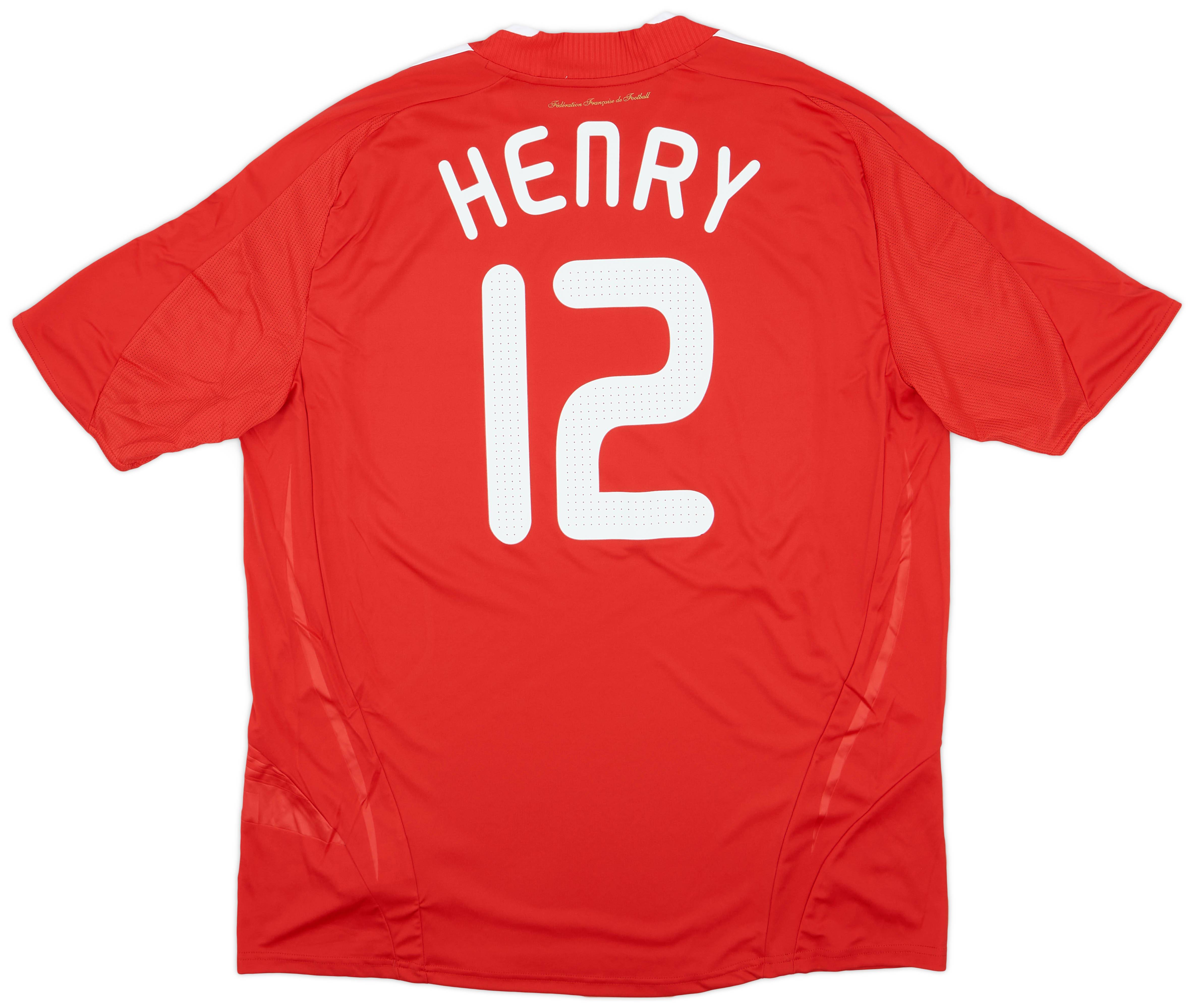 2007-08 France Away Shirt Henry #12 (XXL)