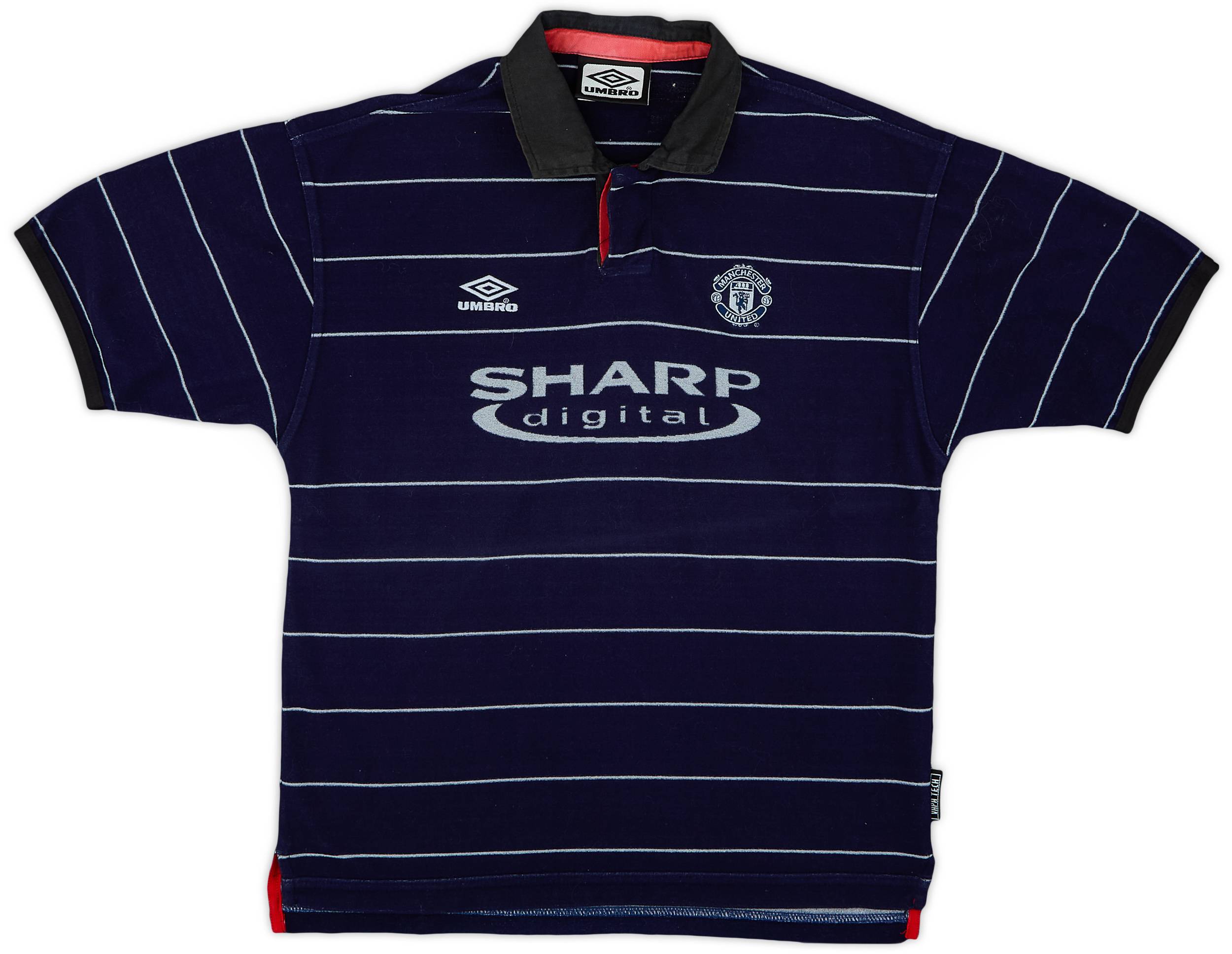 1999-00 Manchester United Away Shirt - 9/10 - (L.Boys)