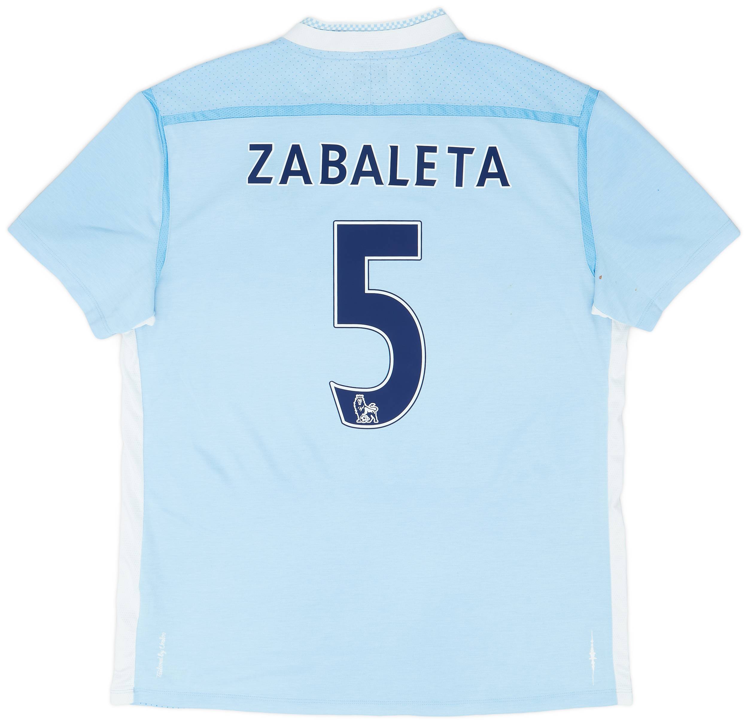 2011-12 Manchester City Home Shirt Zabaleta #5 - 7/10 - (L)