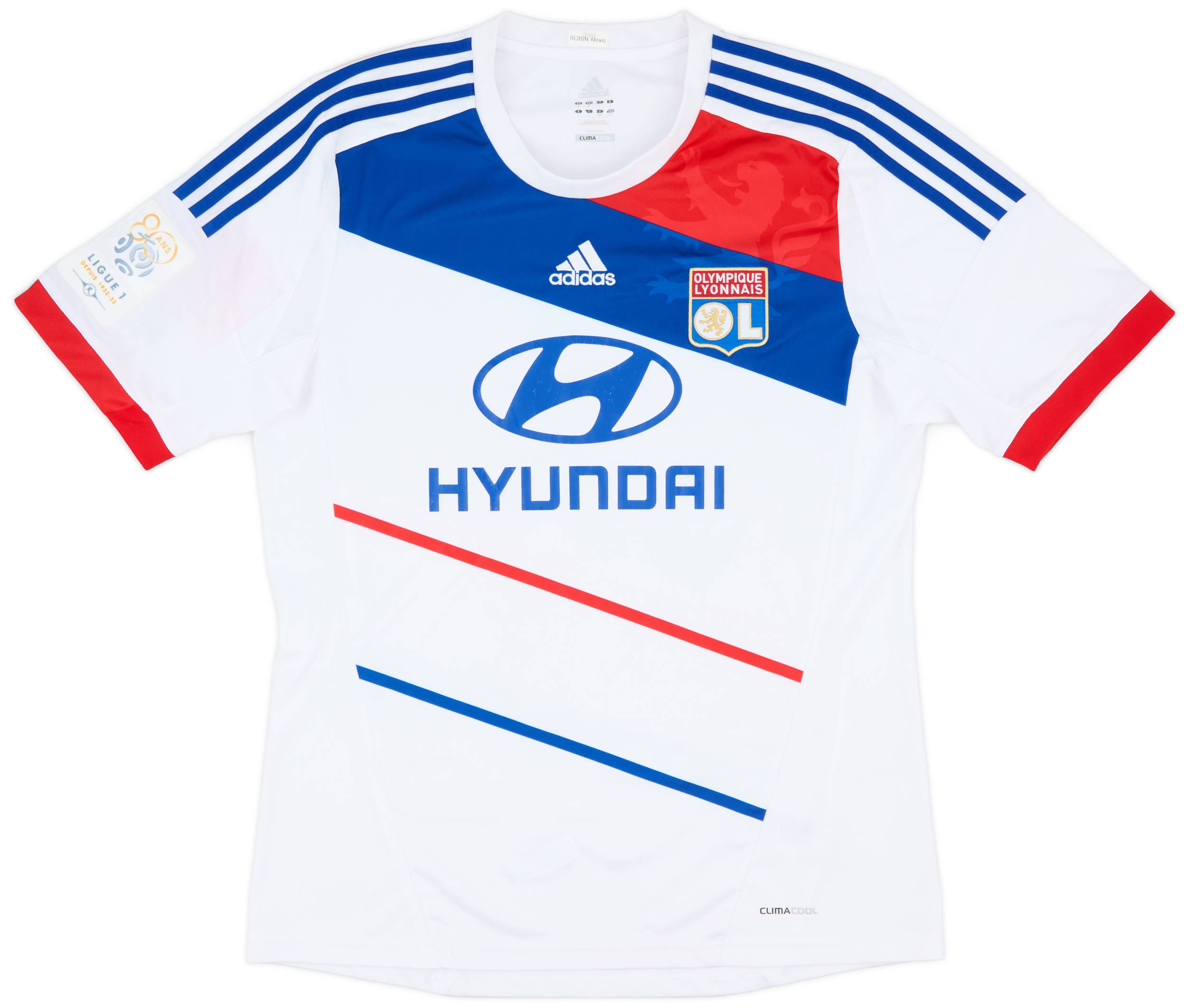 2012-13 Lyon Home Shirt - 8/10 - (L)