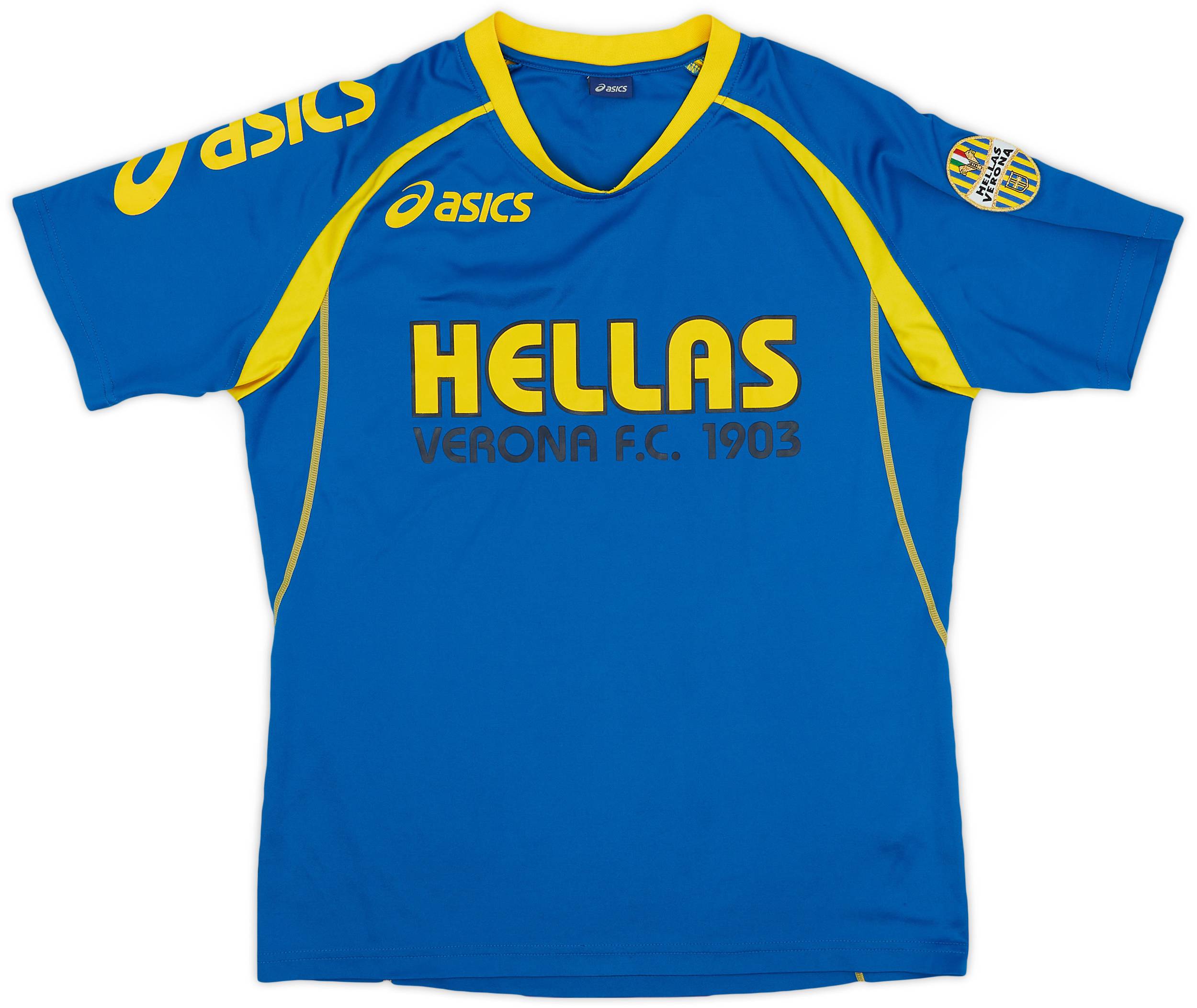 2000s Hellas Verona Asics Training Shirt - 9/10 - (L)