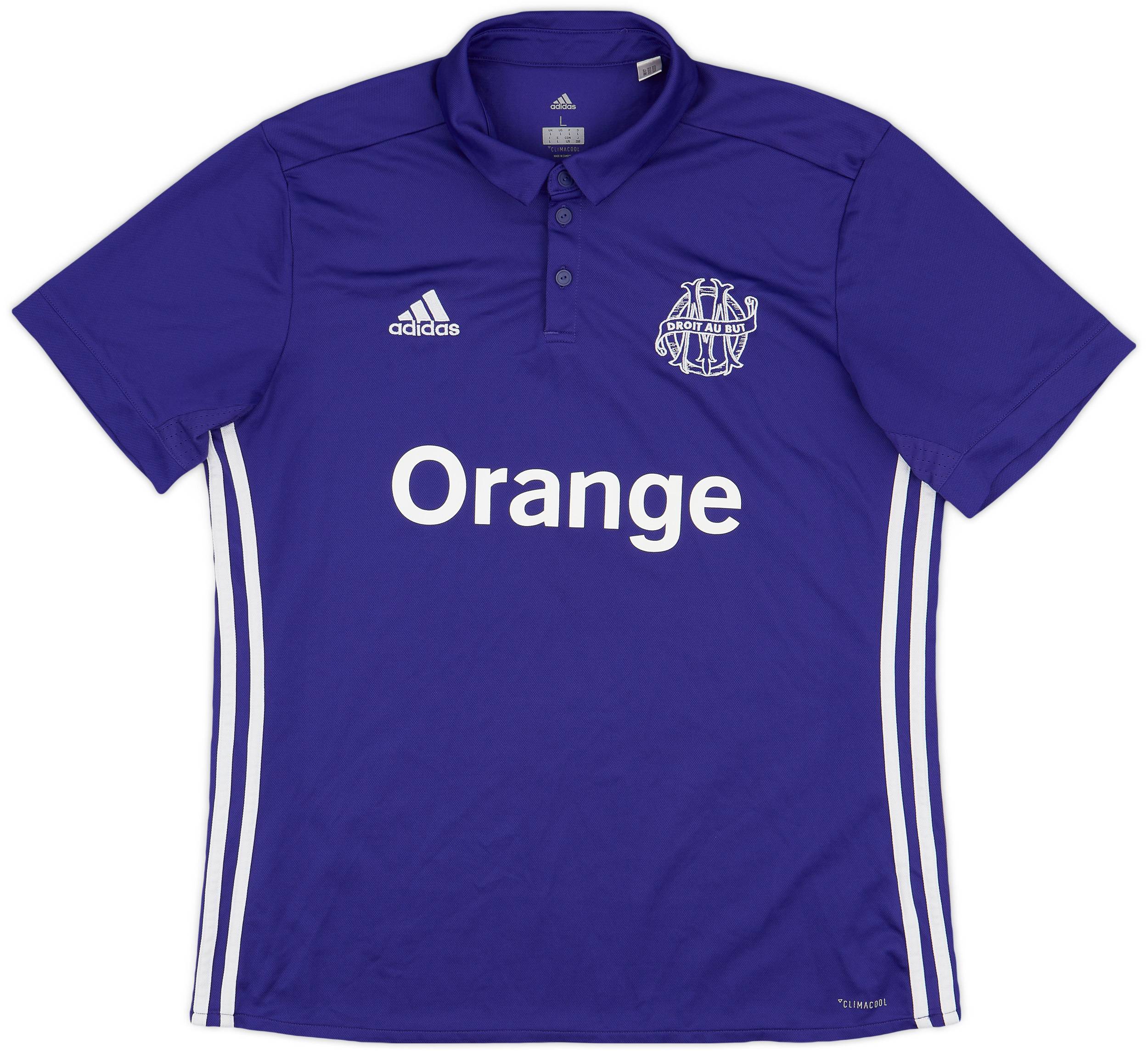 2017-18 Olympique Marseille Third Shirt - 7/10 - (L)