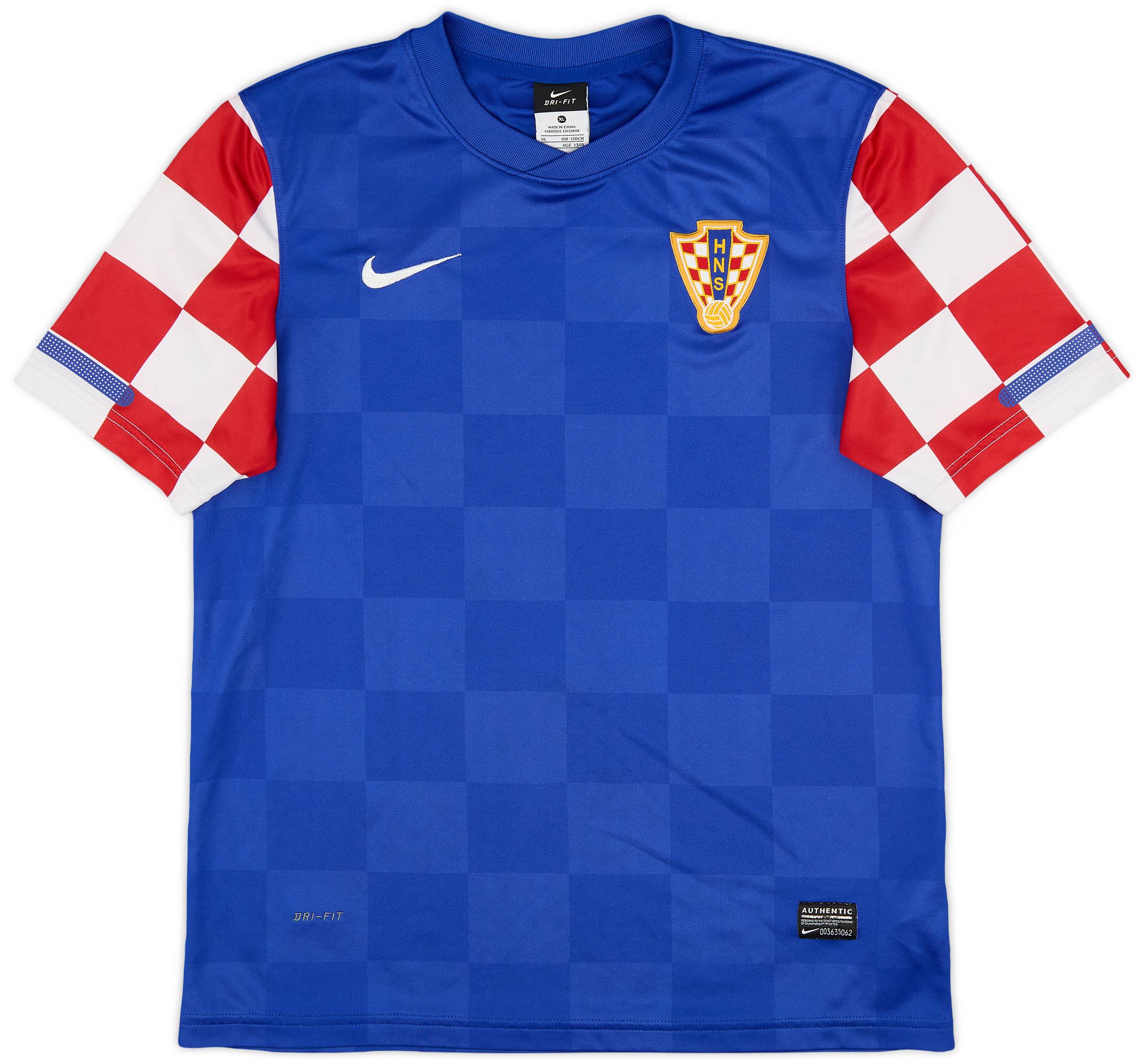 2010-12 Croatia Away Shirt - 8/10 - (XL.Boys)