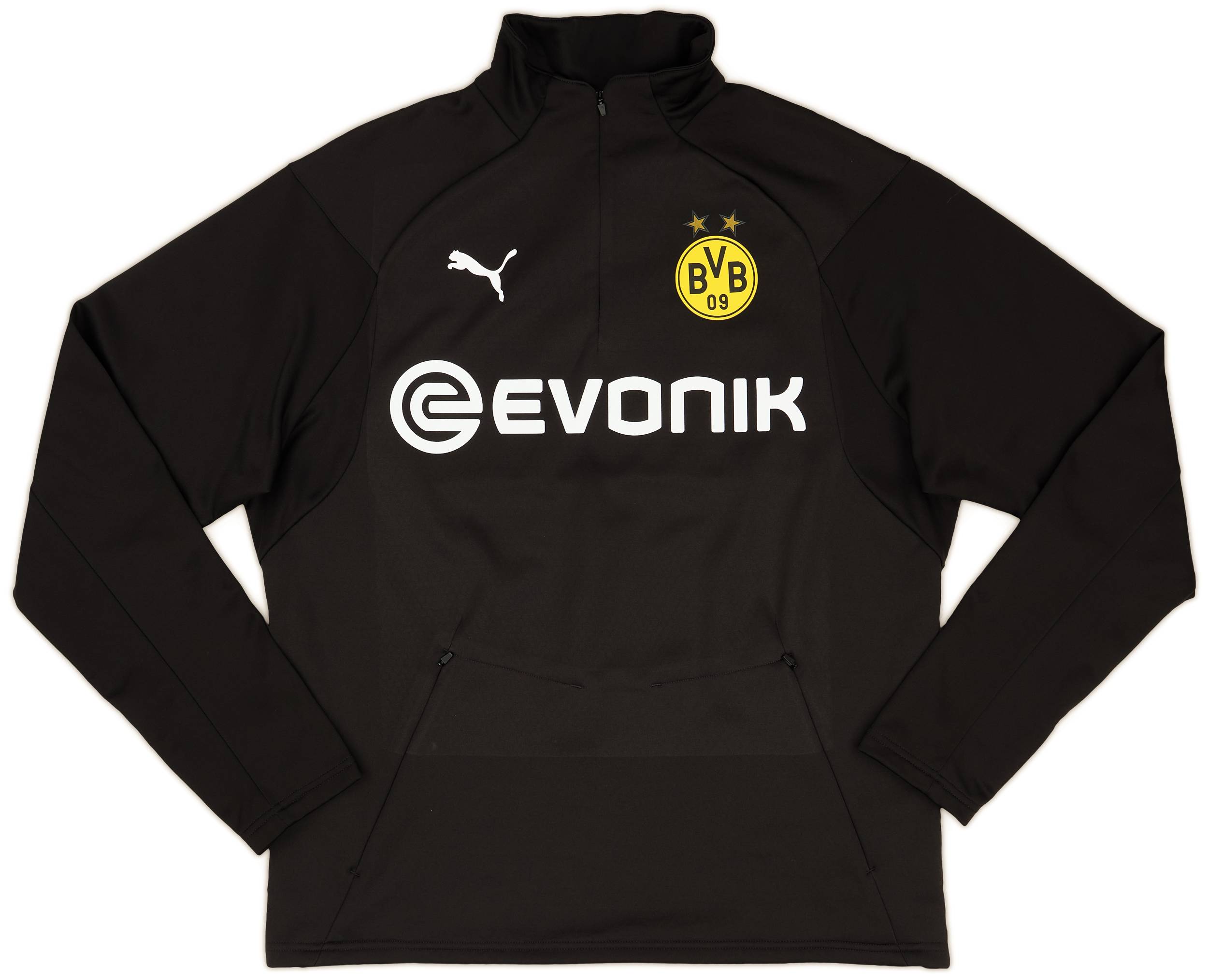 2016-17 Borussia Dortmund Player Issue 1/4 Zip Fleece Top - 7/10