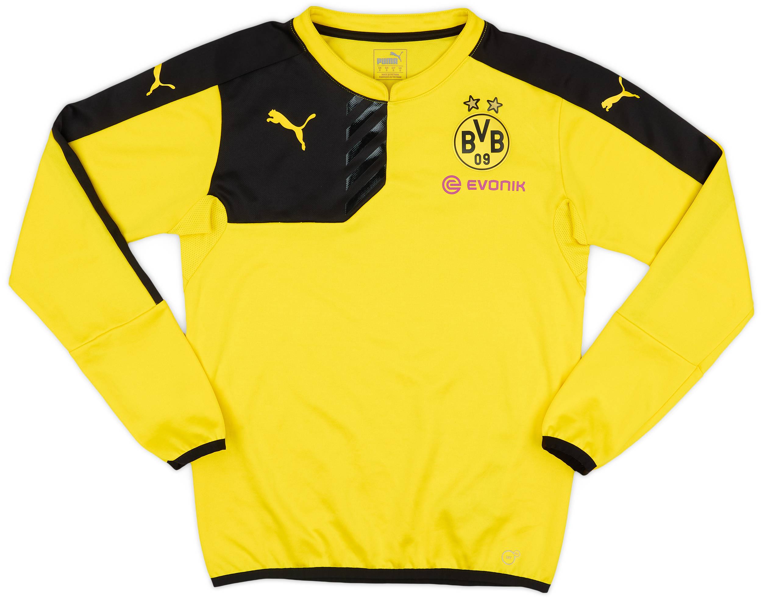 2015-16 Borussia Dortmund Puma Sweat Top - 10/10 - (S)