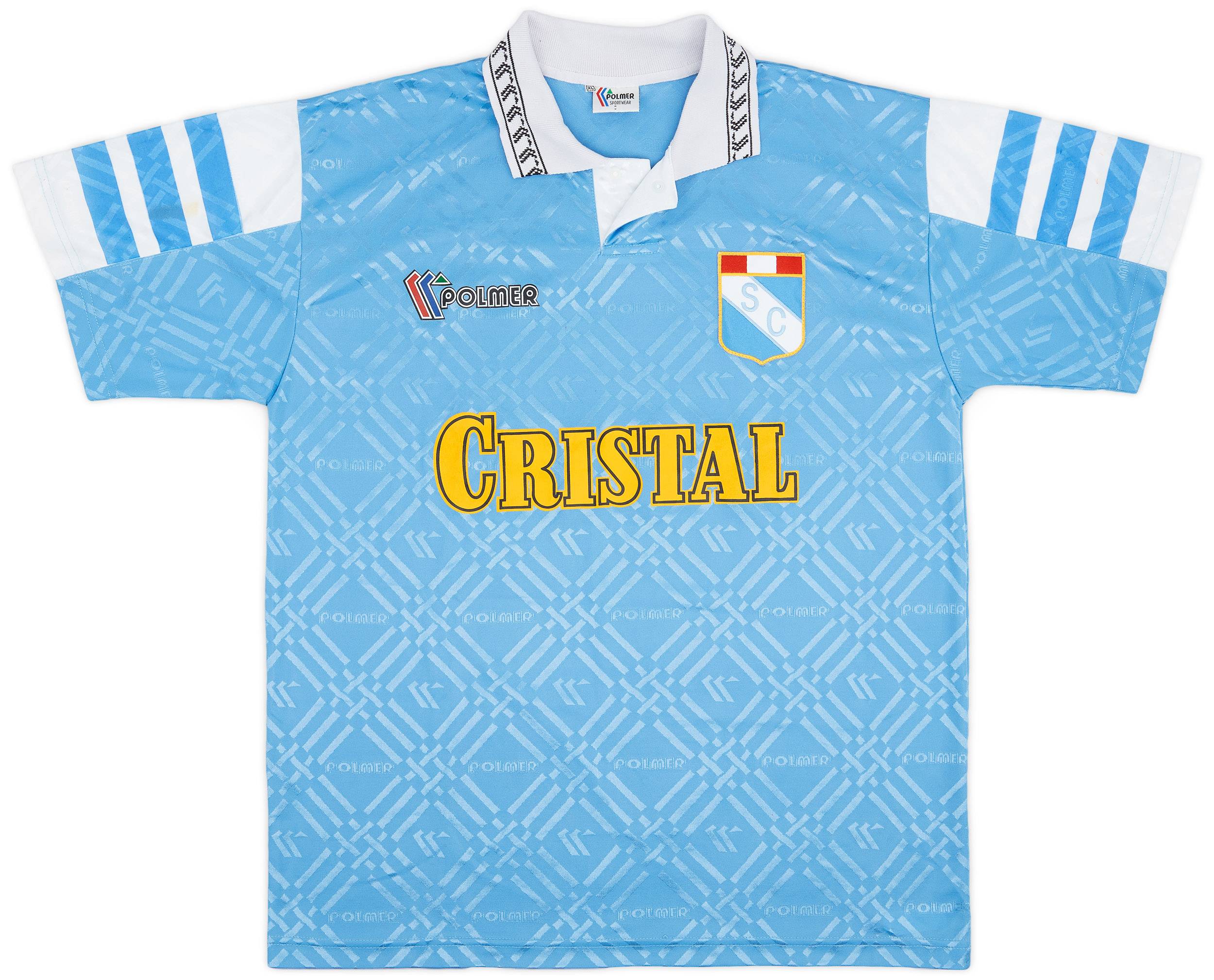 1990s Sporting Cristal Home Shirt - 7/10 - (XL)