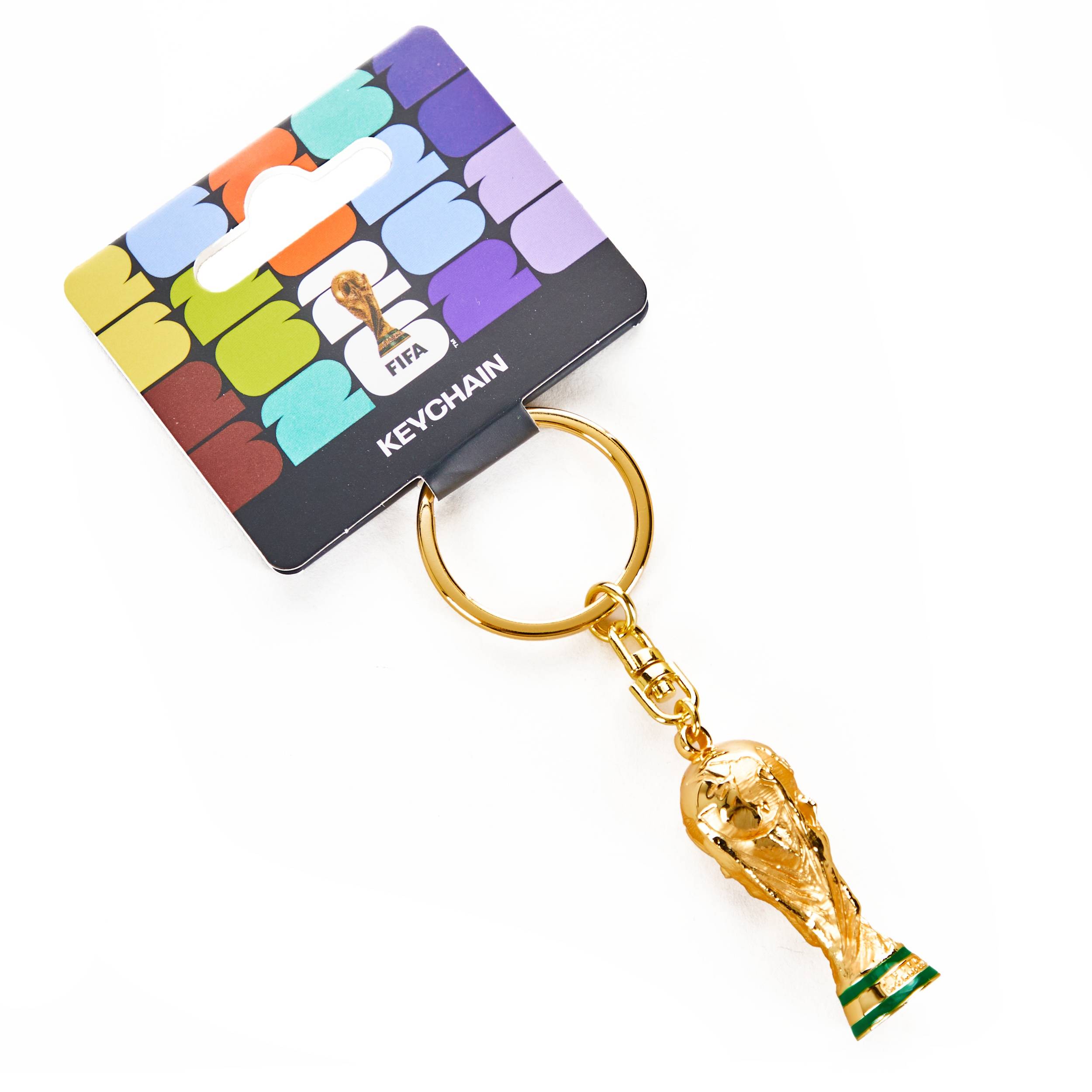 2026 FIFA World Cup 3D Trophy Keychain