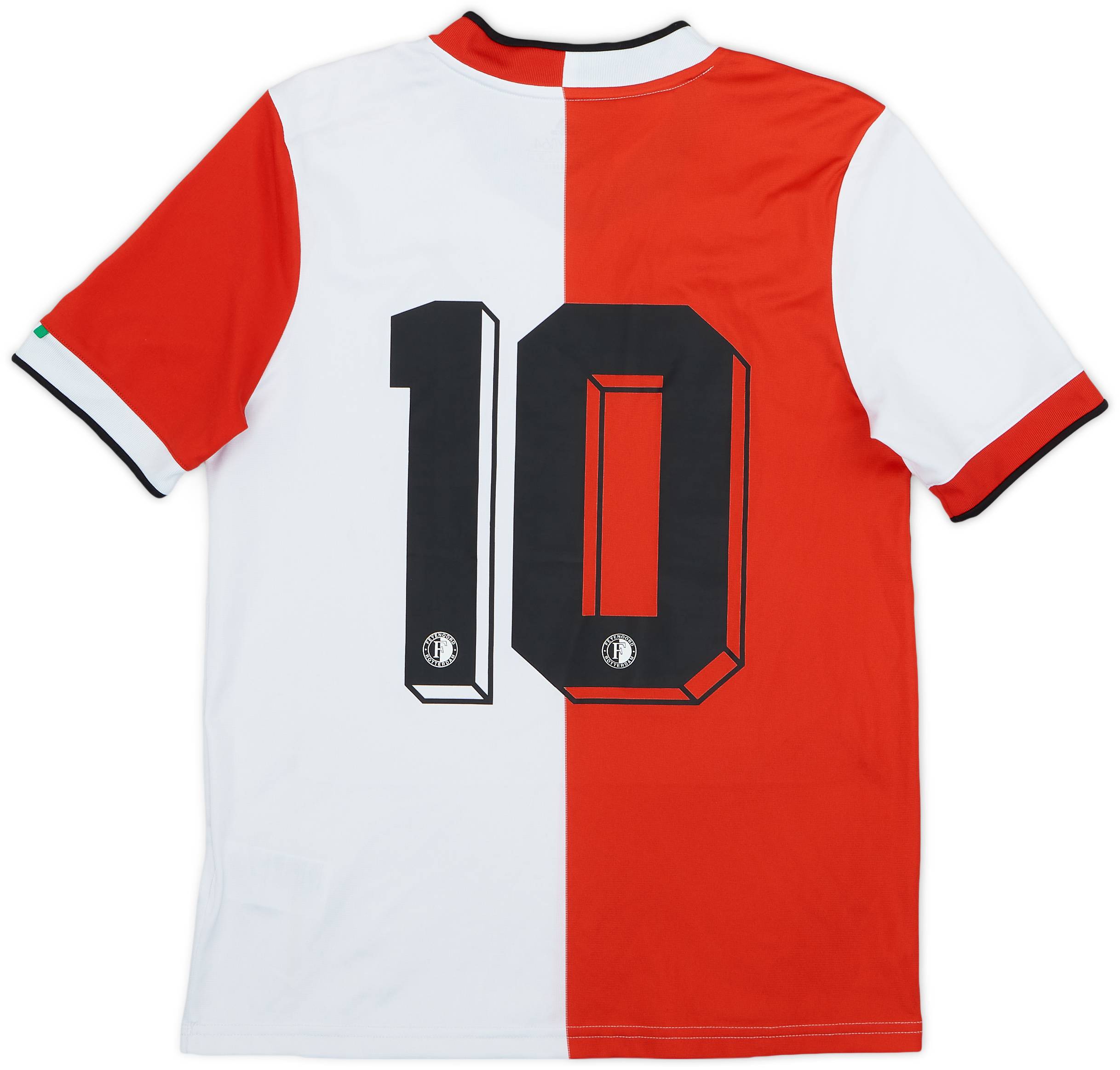 2021-22 Feyenoord Home Shirt #10 - 8/10 - (L.Boys)