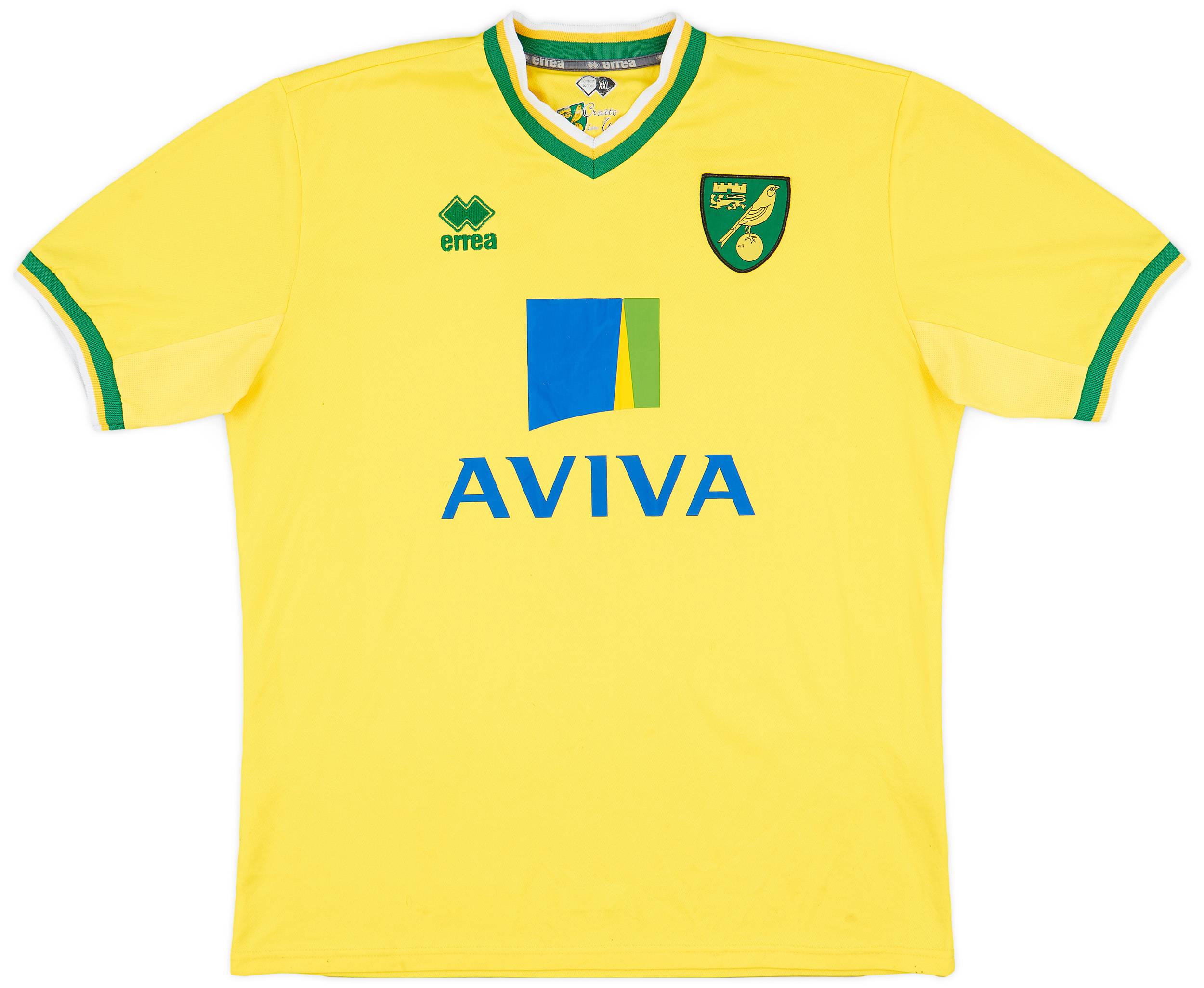 2011-12 Norwich Home Shirt - 6/10 - (XXL)