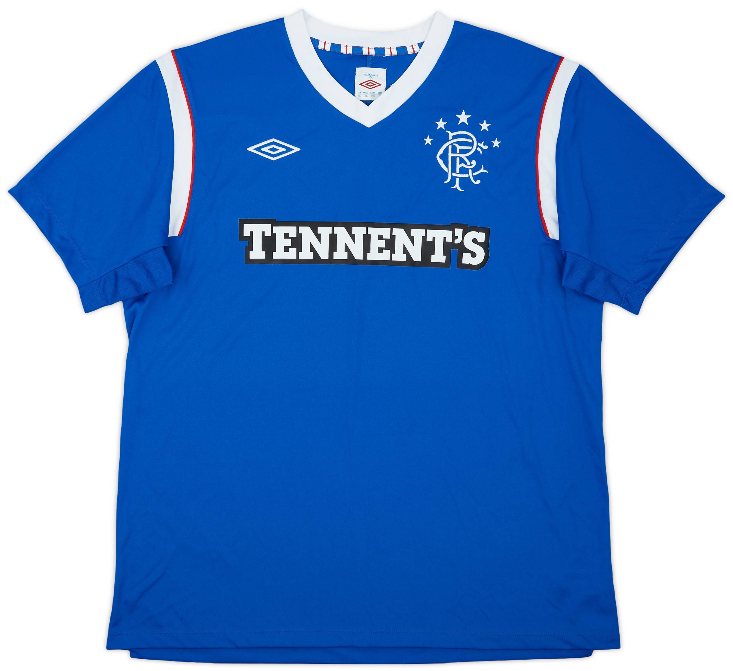 2011-12 Rangers Home Shirt - 8/10 - (XL)