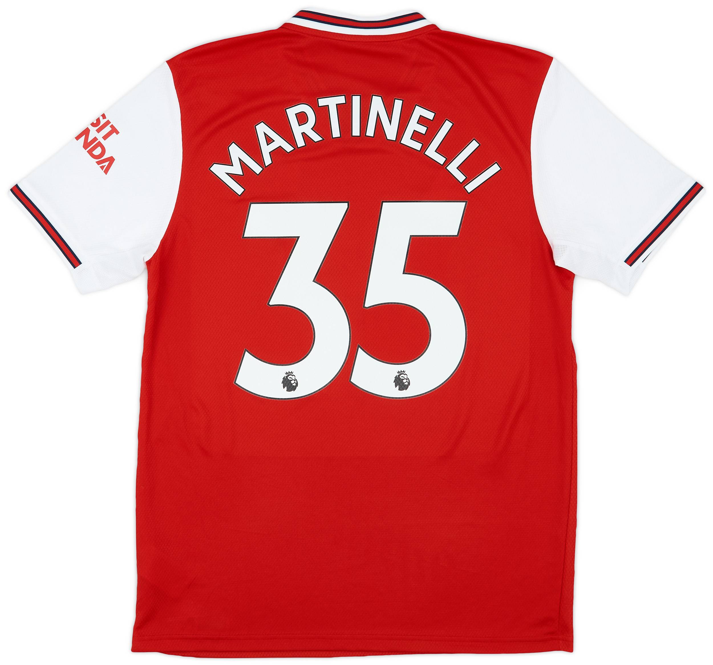 2019-20 Arsenal Home Shirt Martinelli #35 - 10/10 - (M)