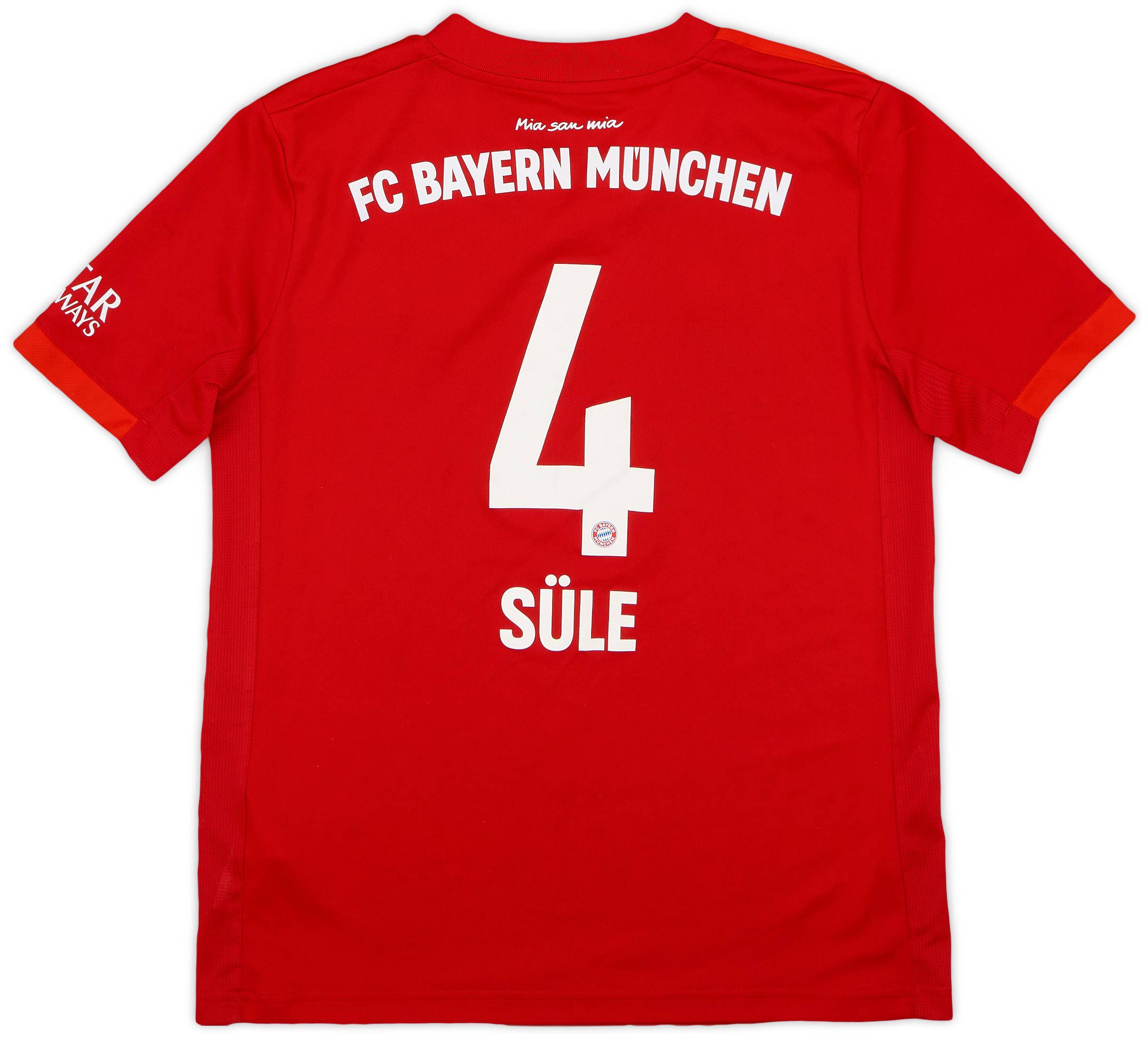 2019-20 Bayern Munich Home Shirt Sule #4 - 8/10 - (M.Boys)